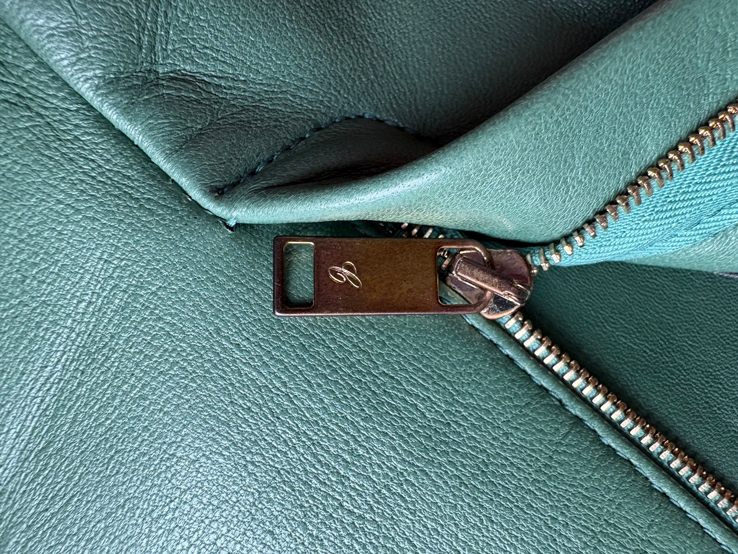 Short en cuir Chloé