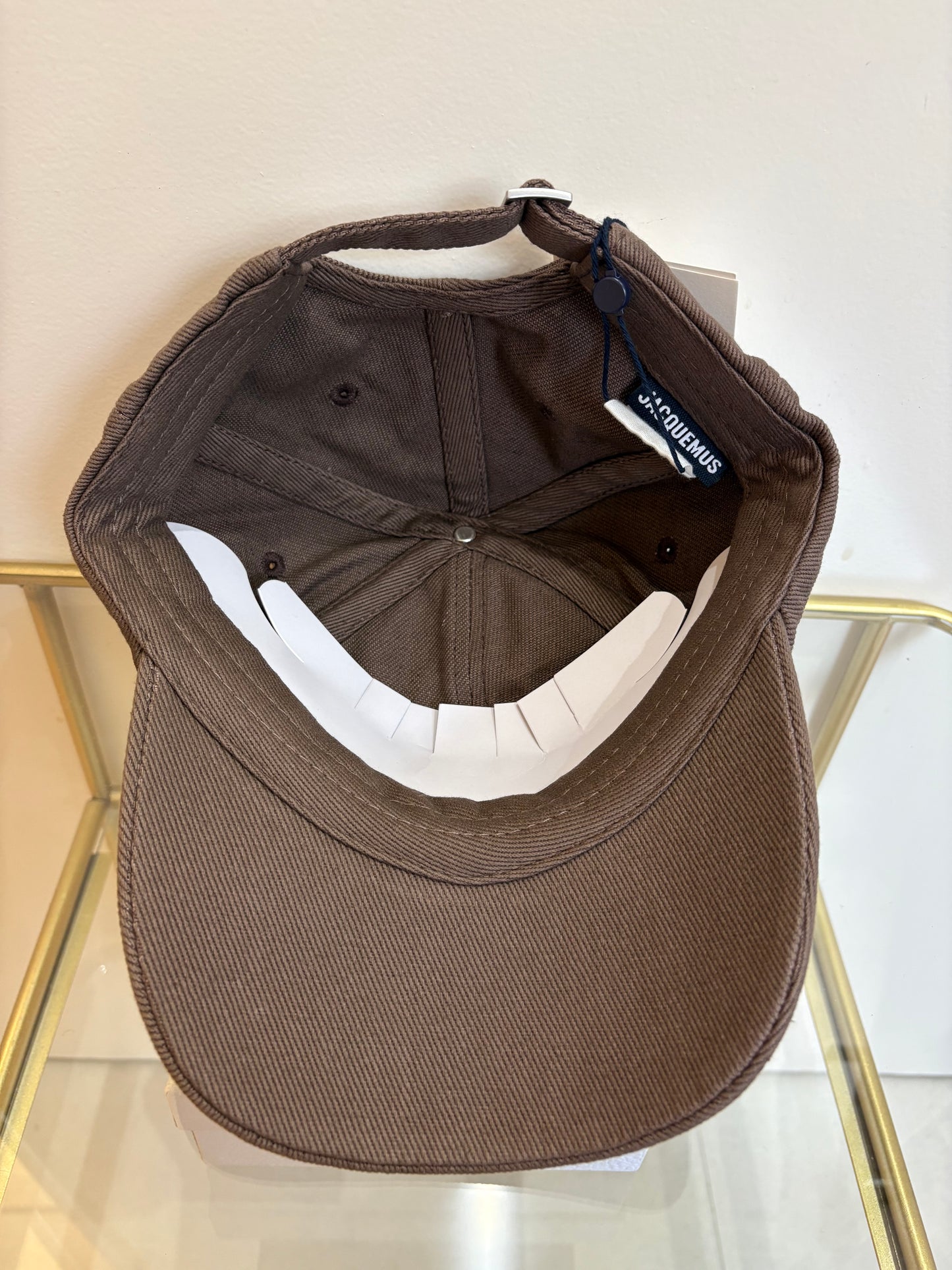 Casquette Jacquemus La Casquette marron – Neuve avec étiquette