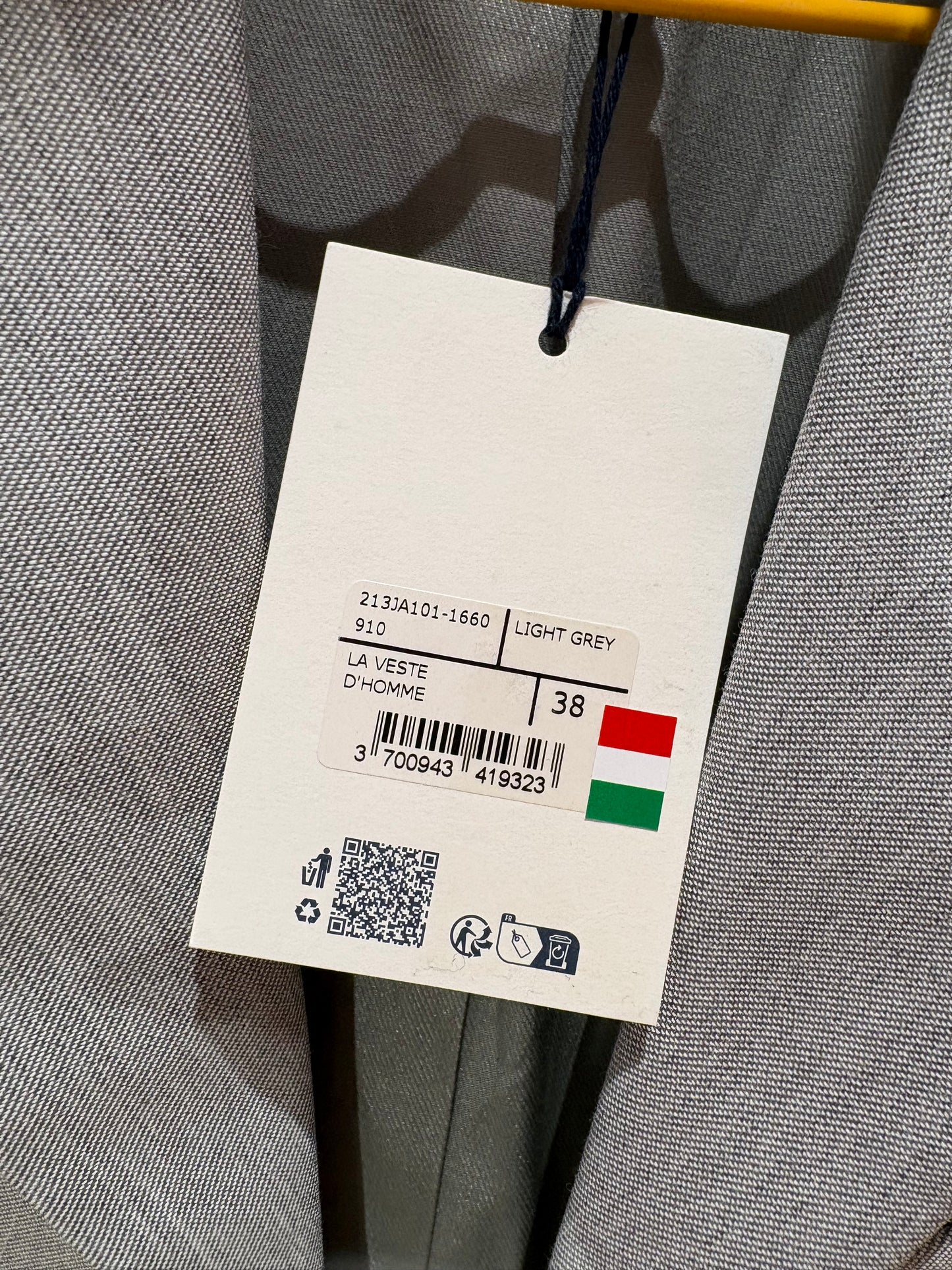 Jacquemus – Blazer La veste D’Homme avec pinces – Gris clair