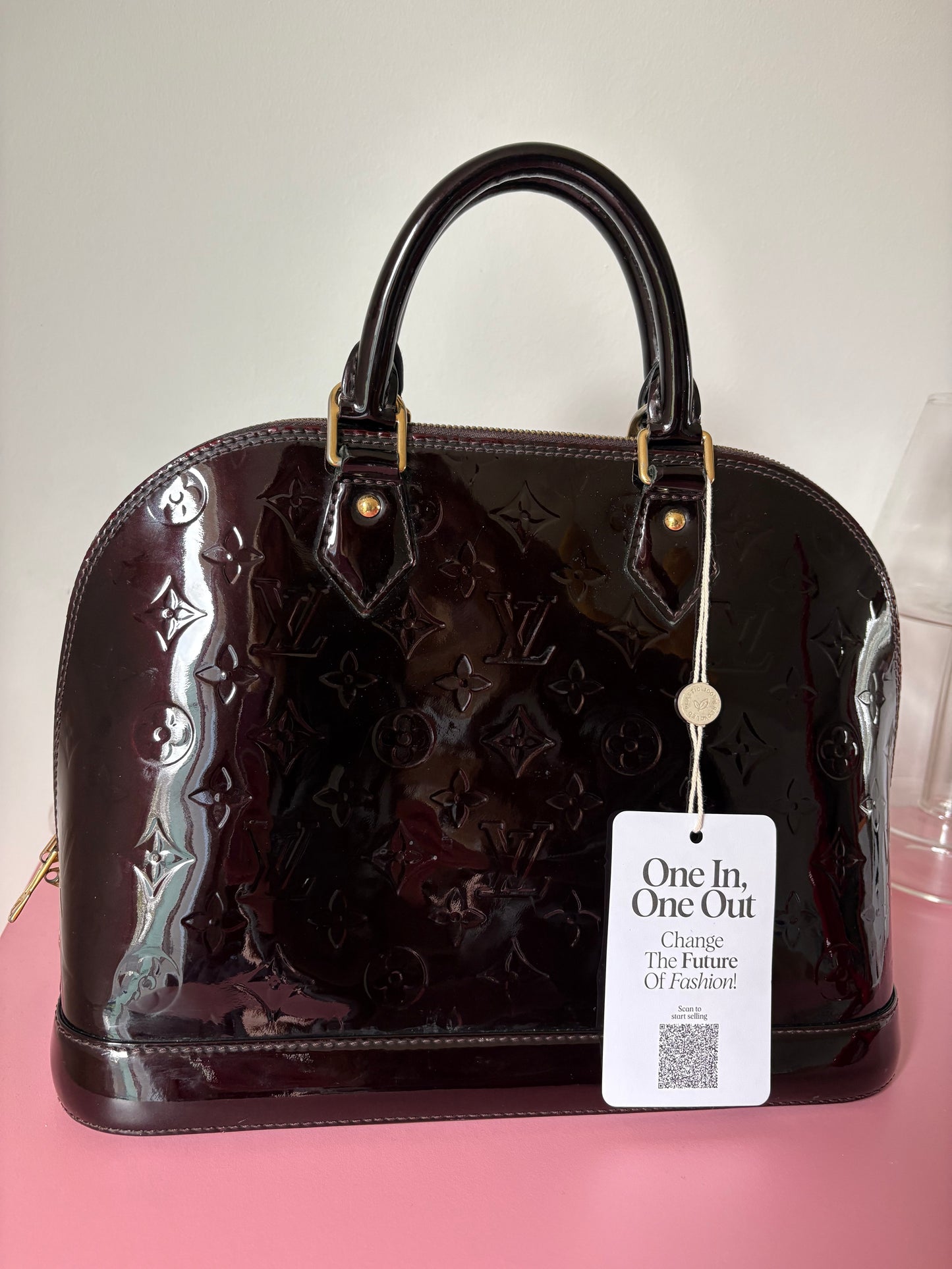 Sac Alma Louis Vuitton vernis