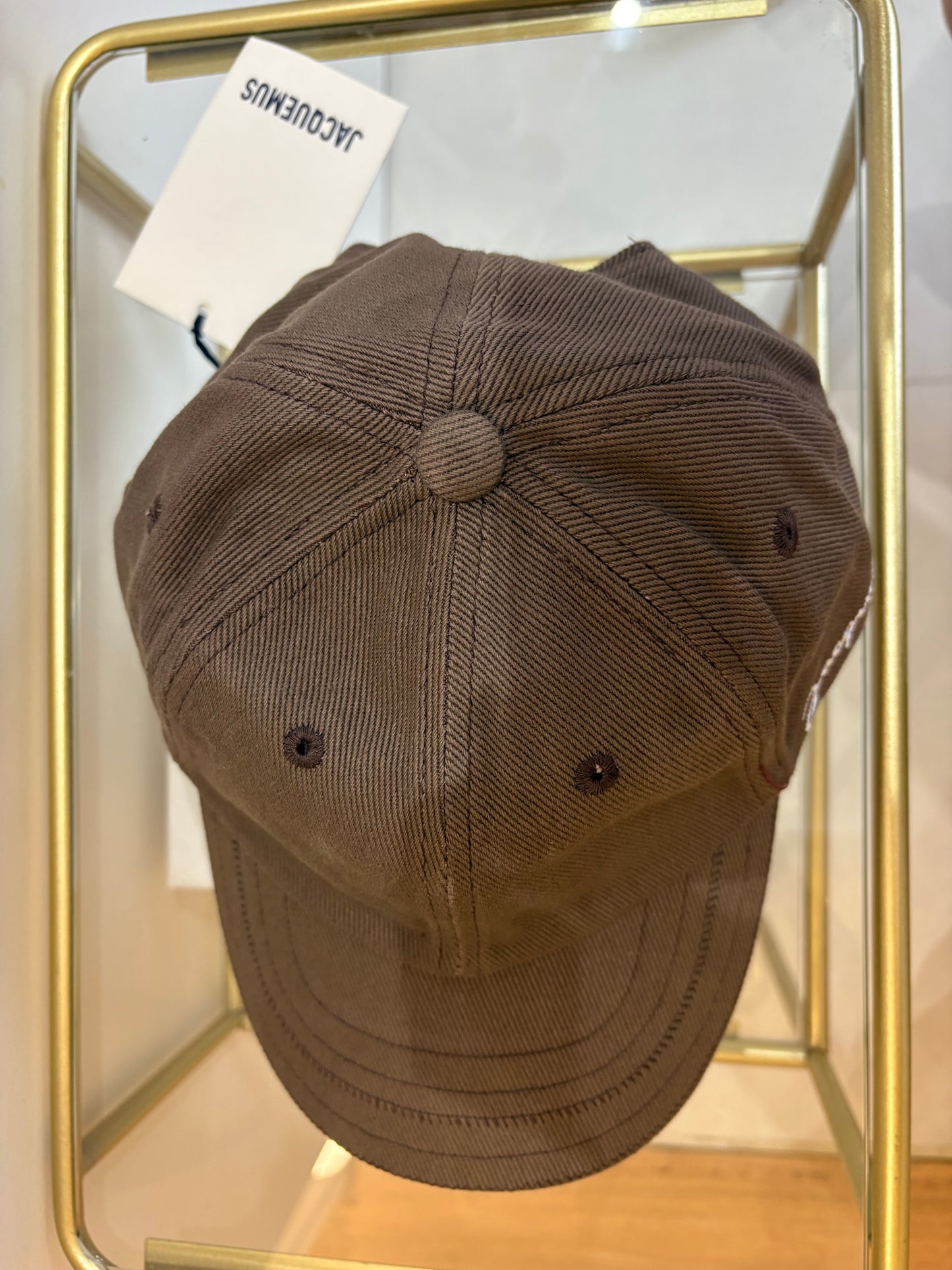 Casquette Jacquemus La Casquette marron – Neuve avec étiquette