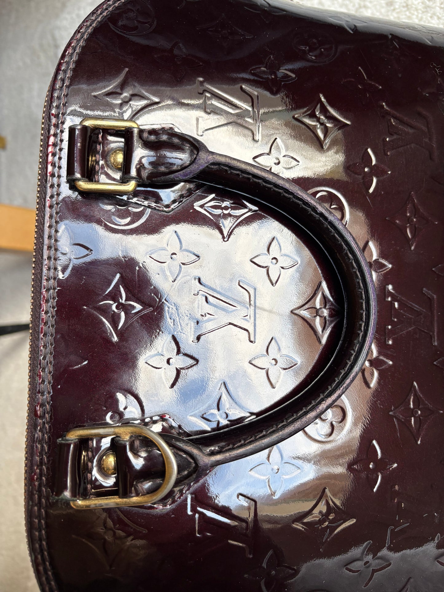 Sac Alma Louis Vuitton vernis