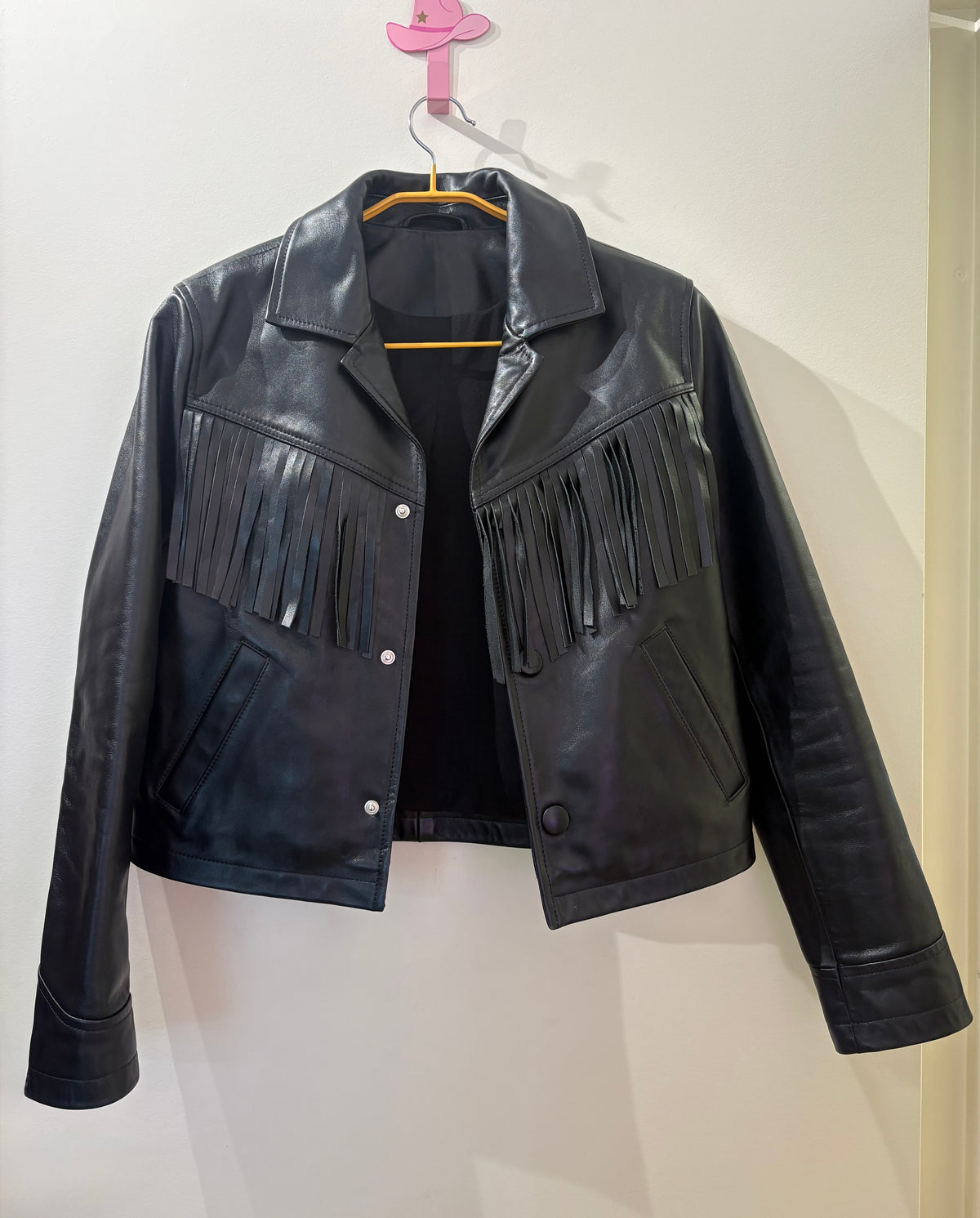 Veste en cuir Ami