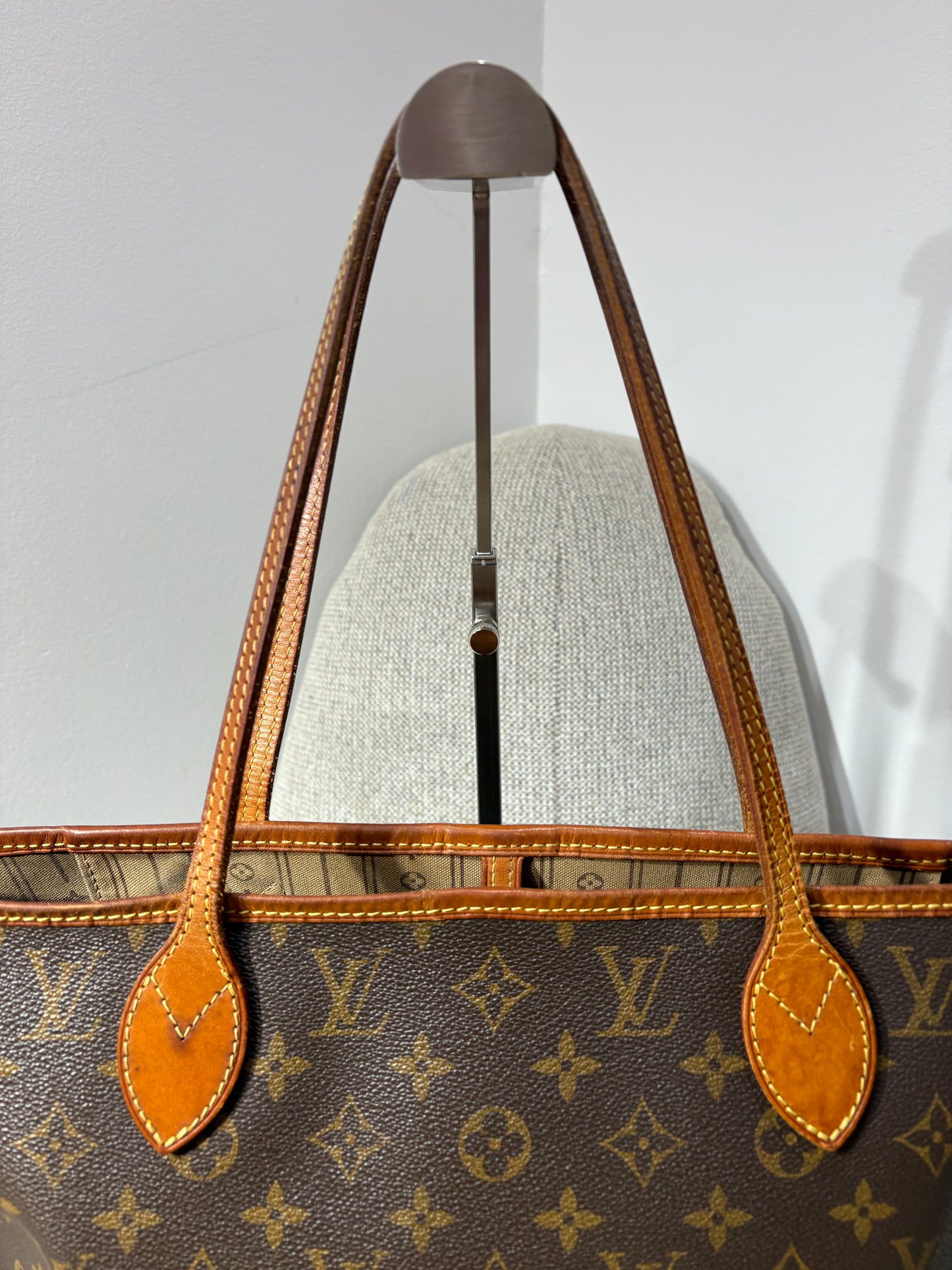 Sac Louis Vuitton Neverfull MM Monogram – Toile iconique, Made in France (2018)