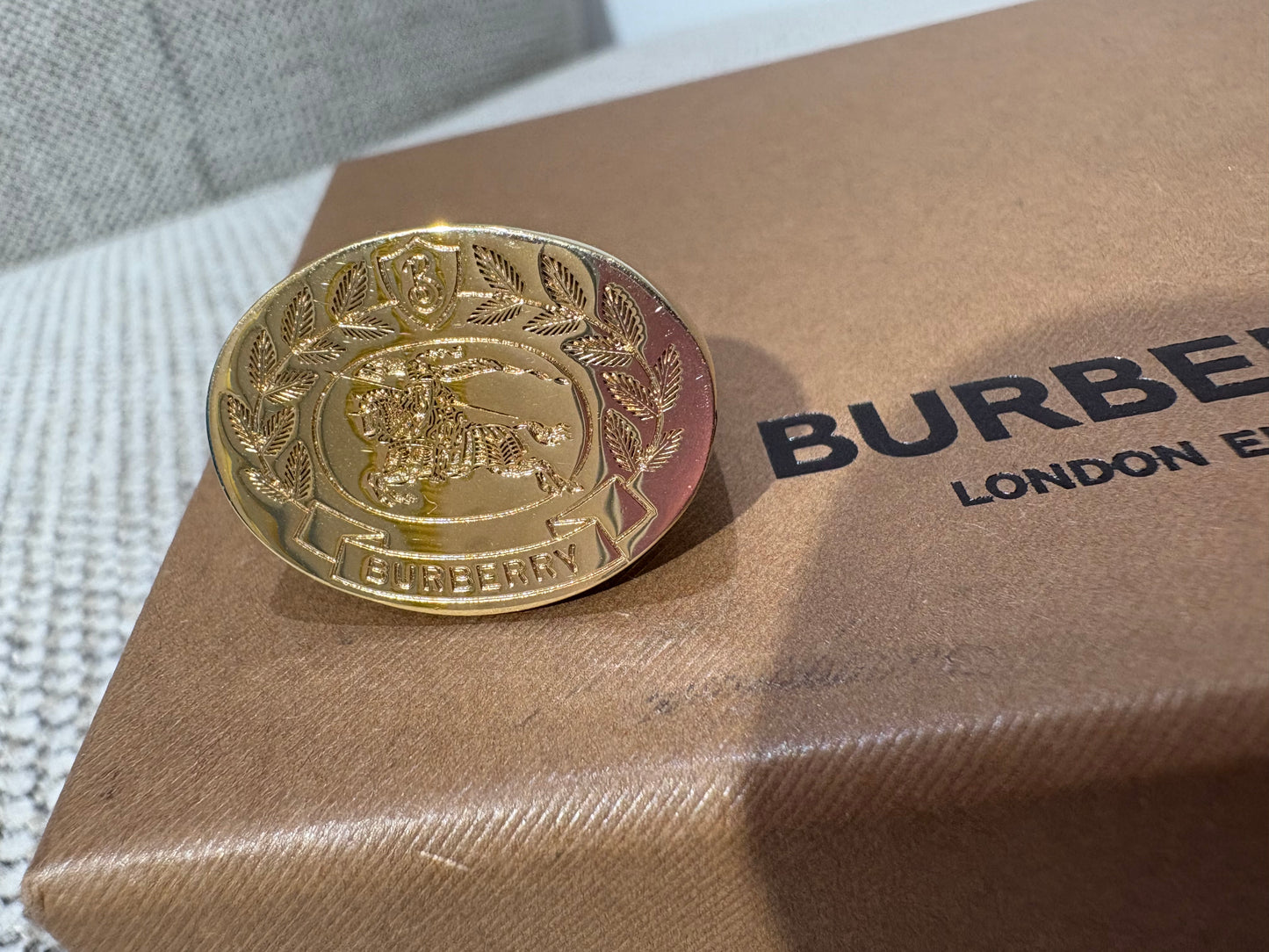 Bague Burberry