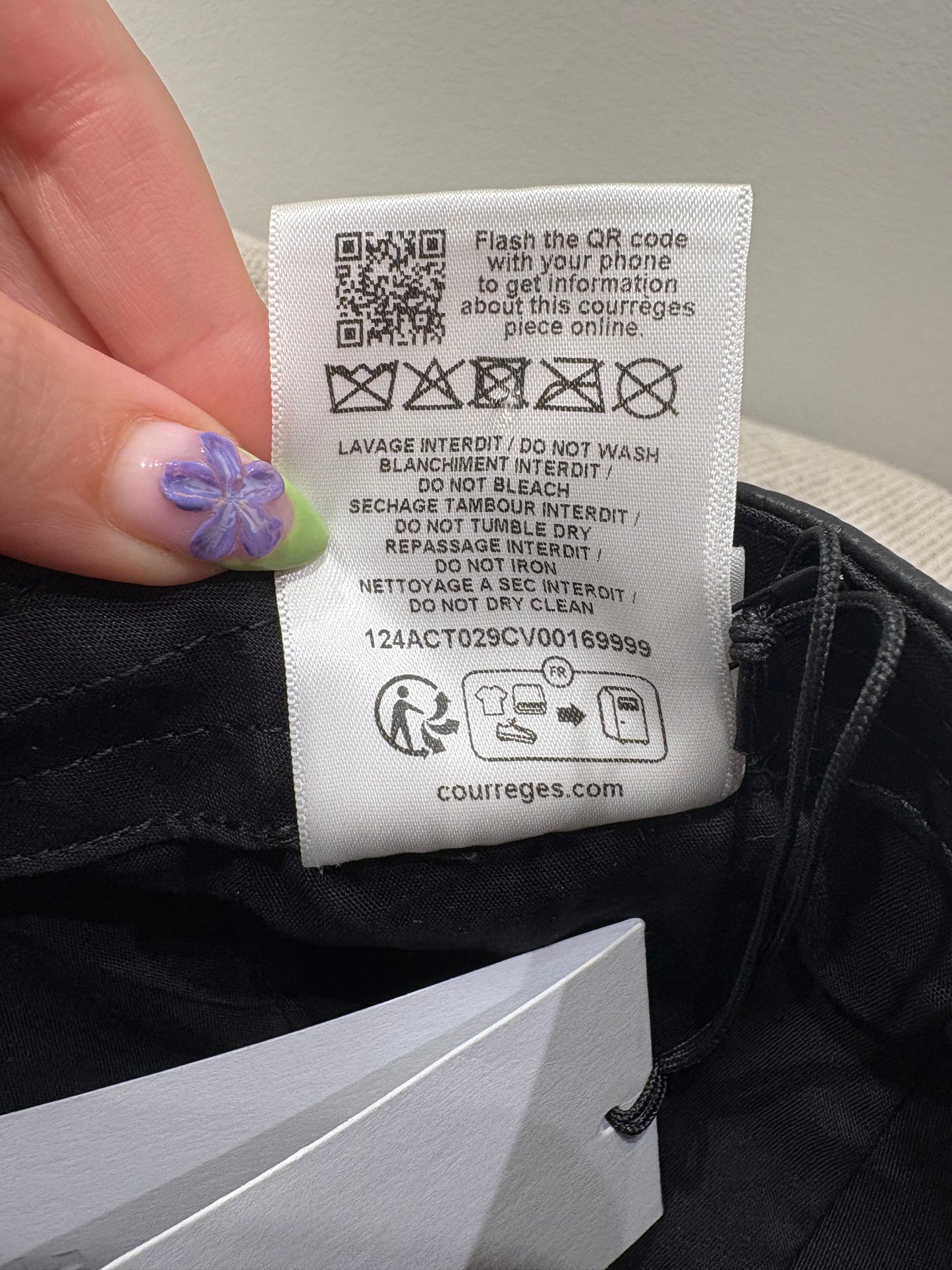 Casquette Courrèges