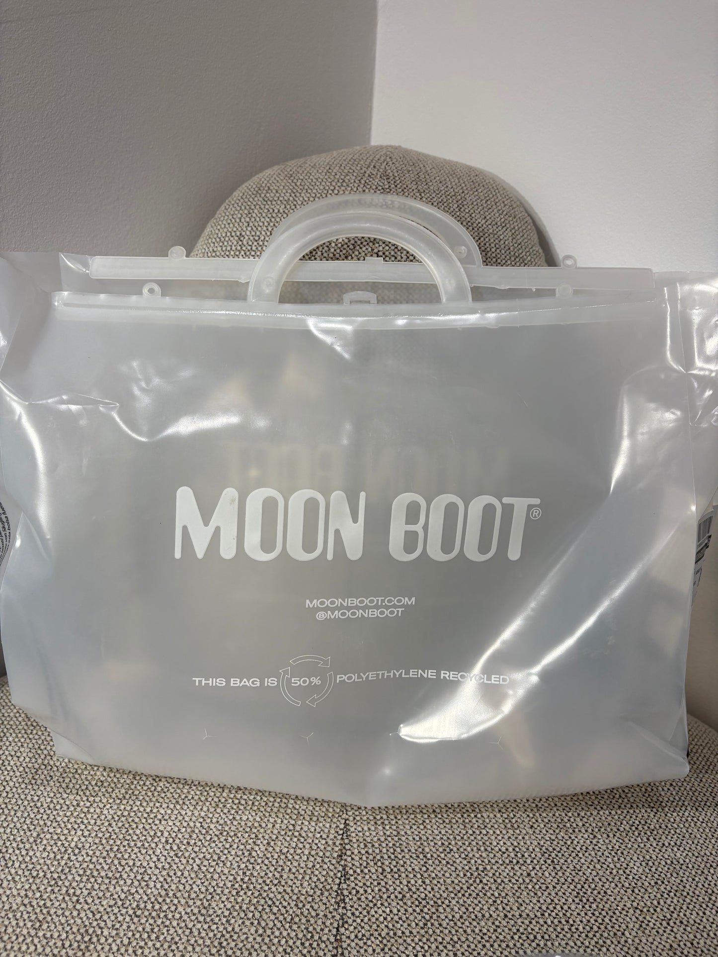 MOON BOOT SILVER