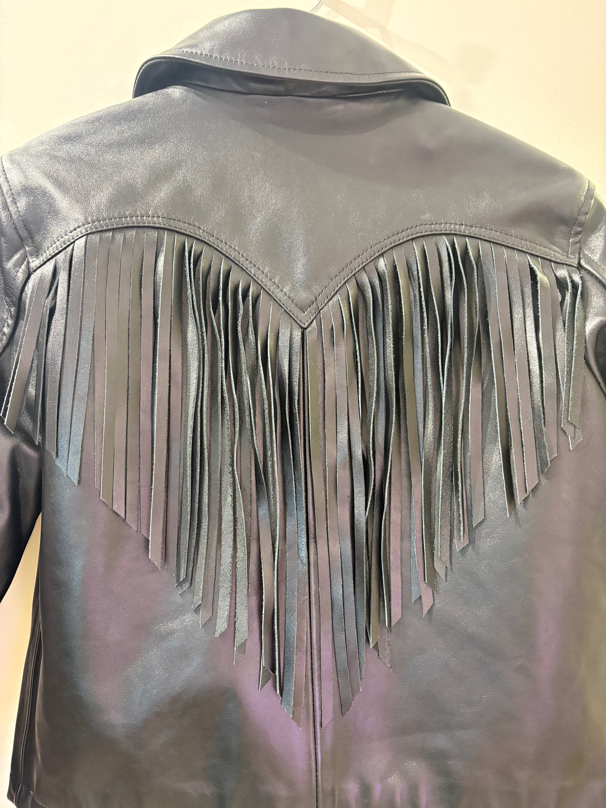 Veste en cuir Ami