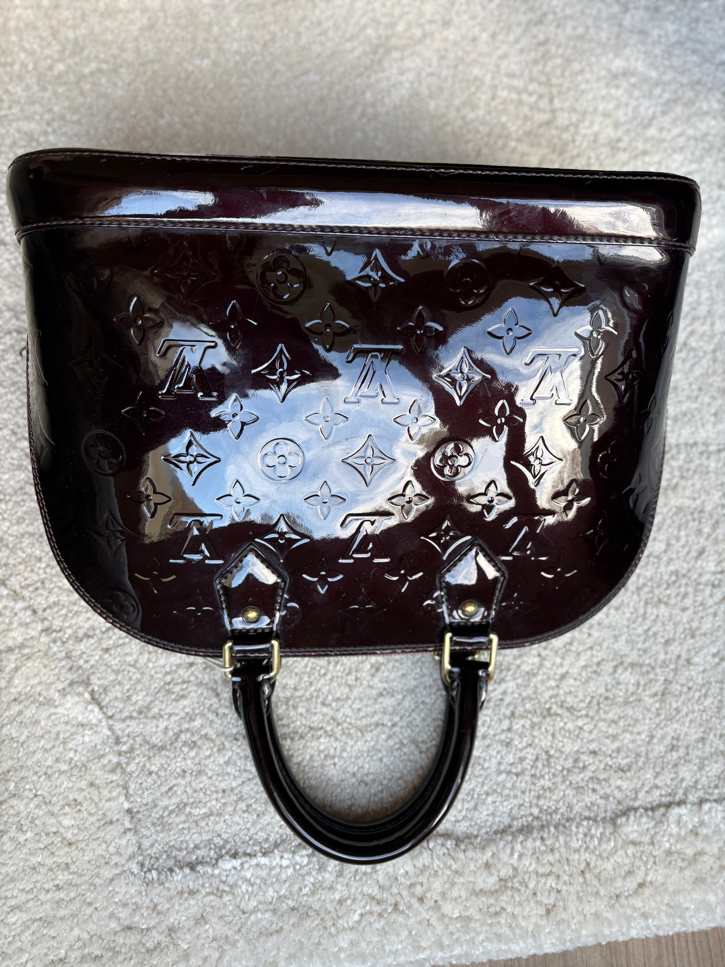 Sac Alma Louis Vuitton vernis