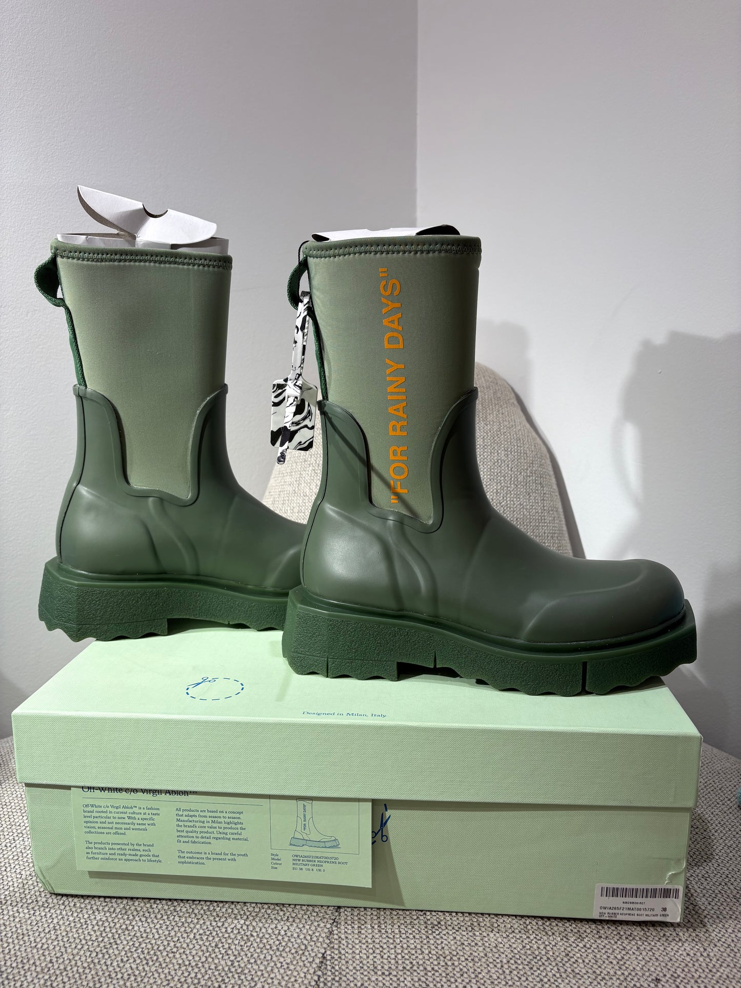 Bottes de pluie Off-white