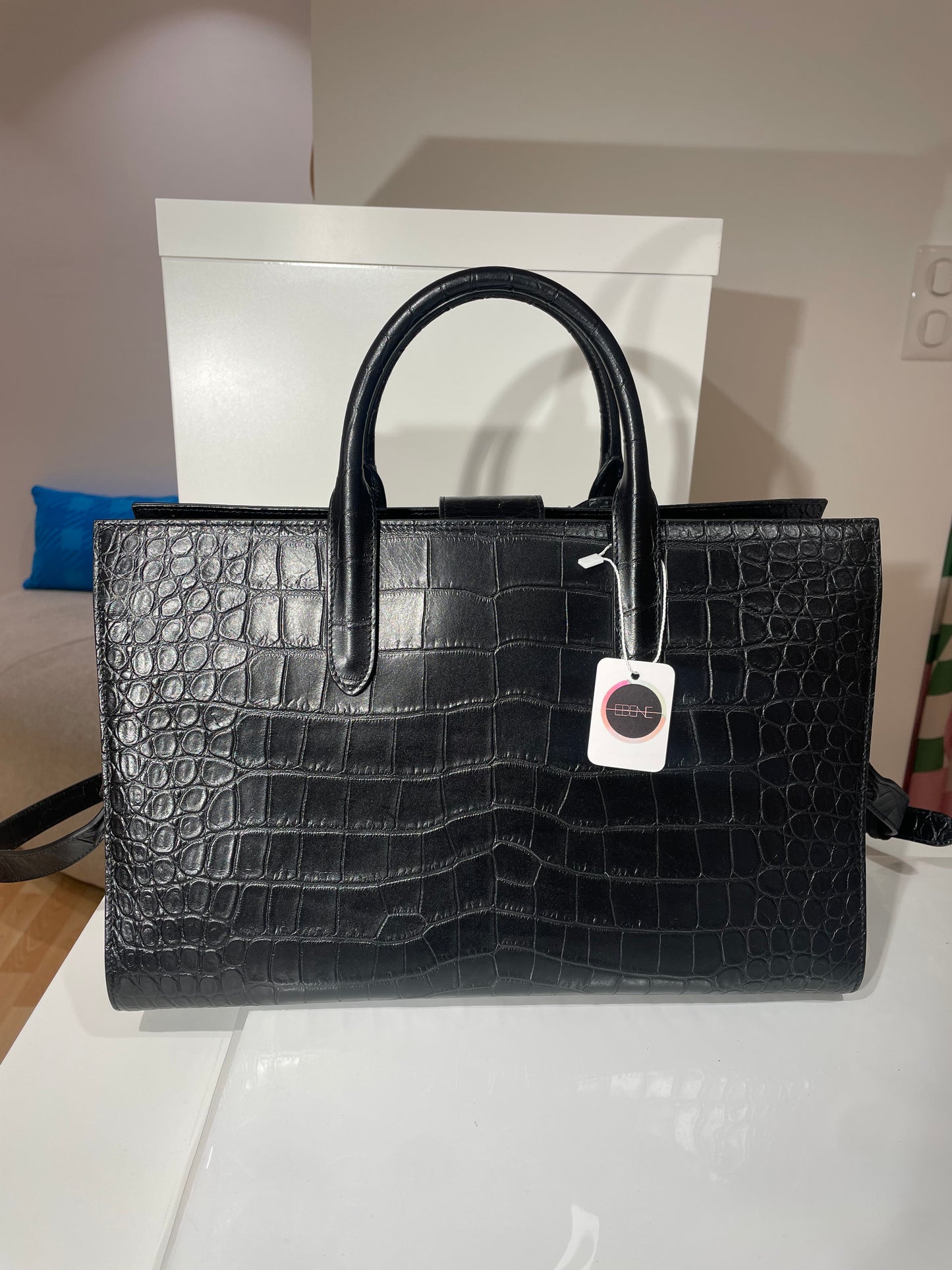 Saint Laurent grand sac croco Jane