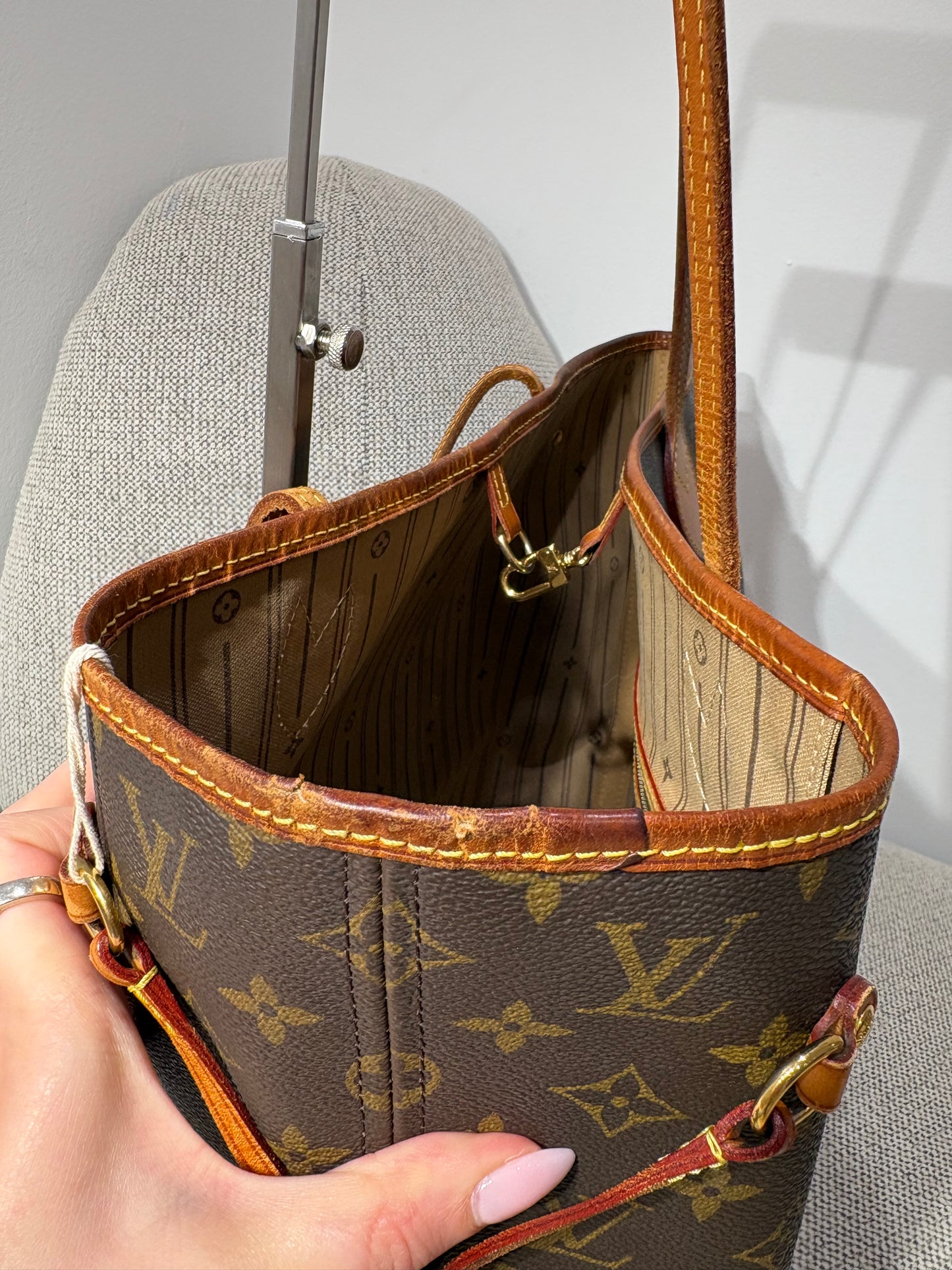 Sac Louis Vuitton Neverfull MM Monogram – Toile iconique, Made in France (2018)