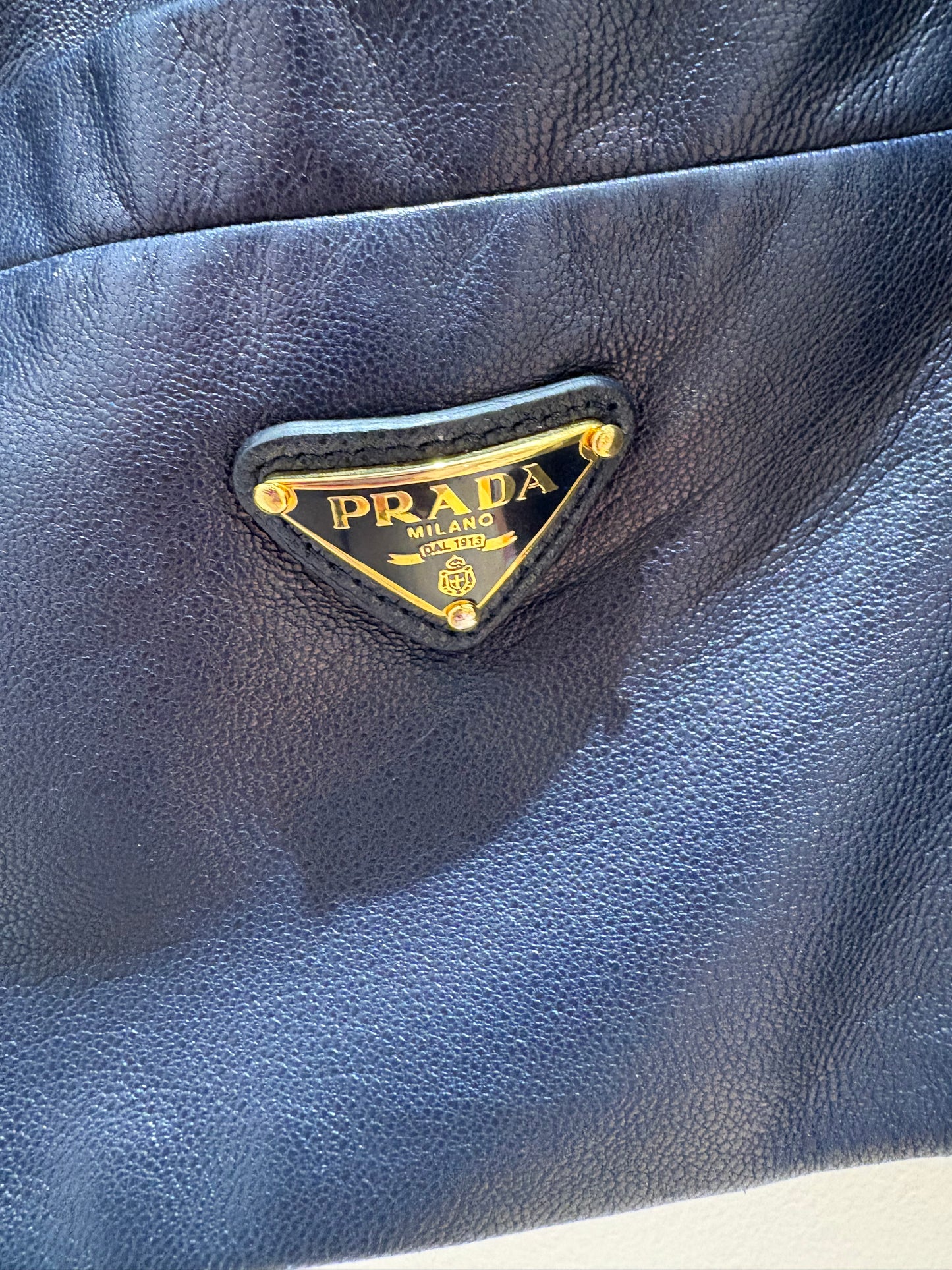 Veste en cuir Prada