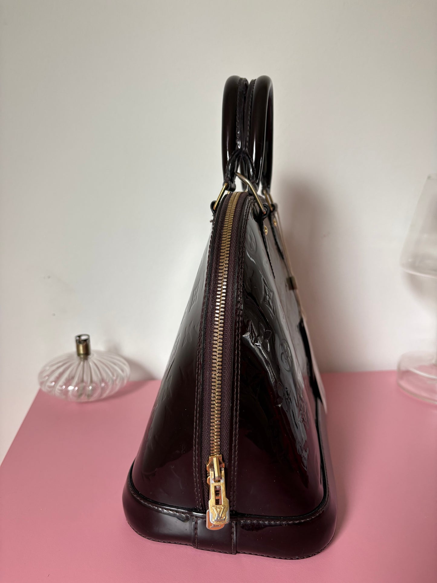 Sac Alma Louis Vuitton vernis