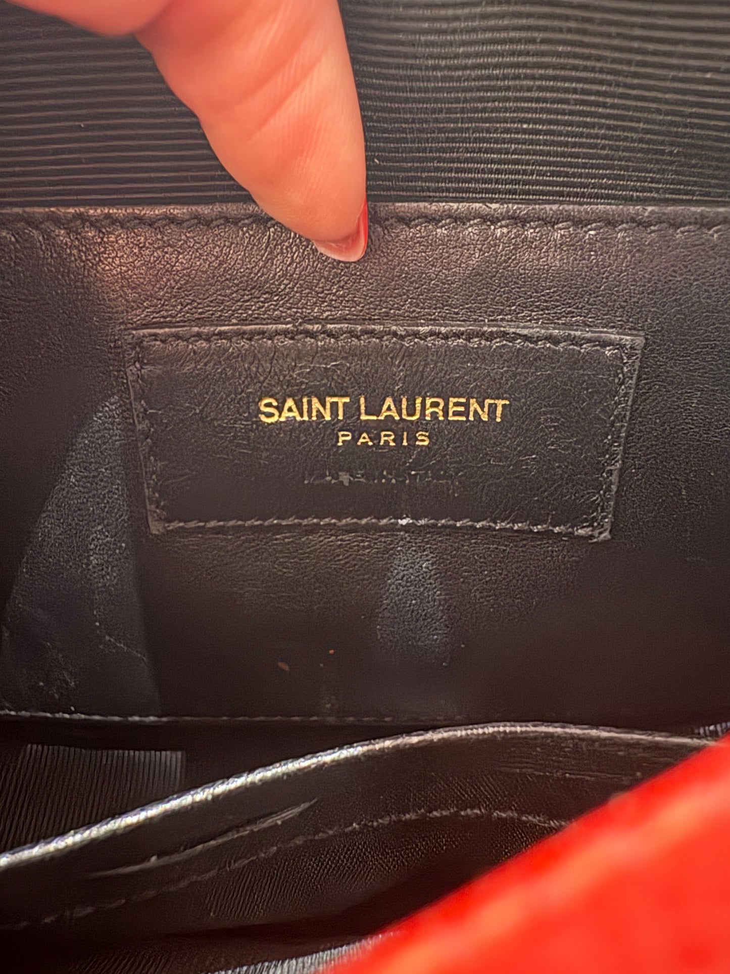 Sac Saint Laurent Rouge