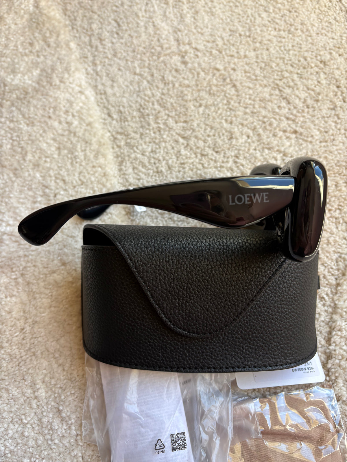 Loewe – Lunettes de soleil Inflate noires