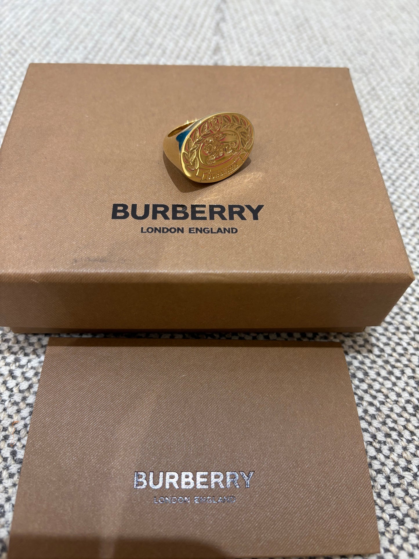 Bague Burberry