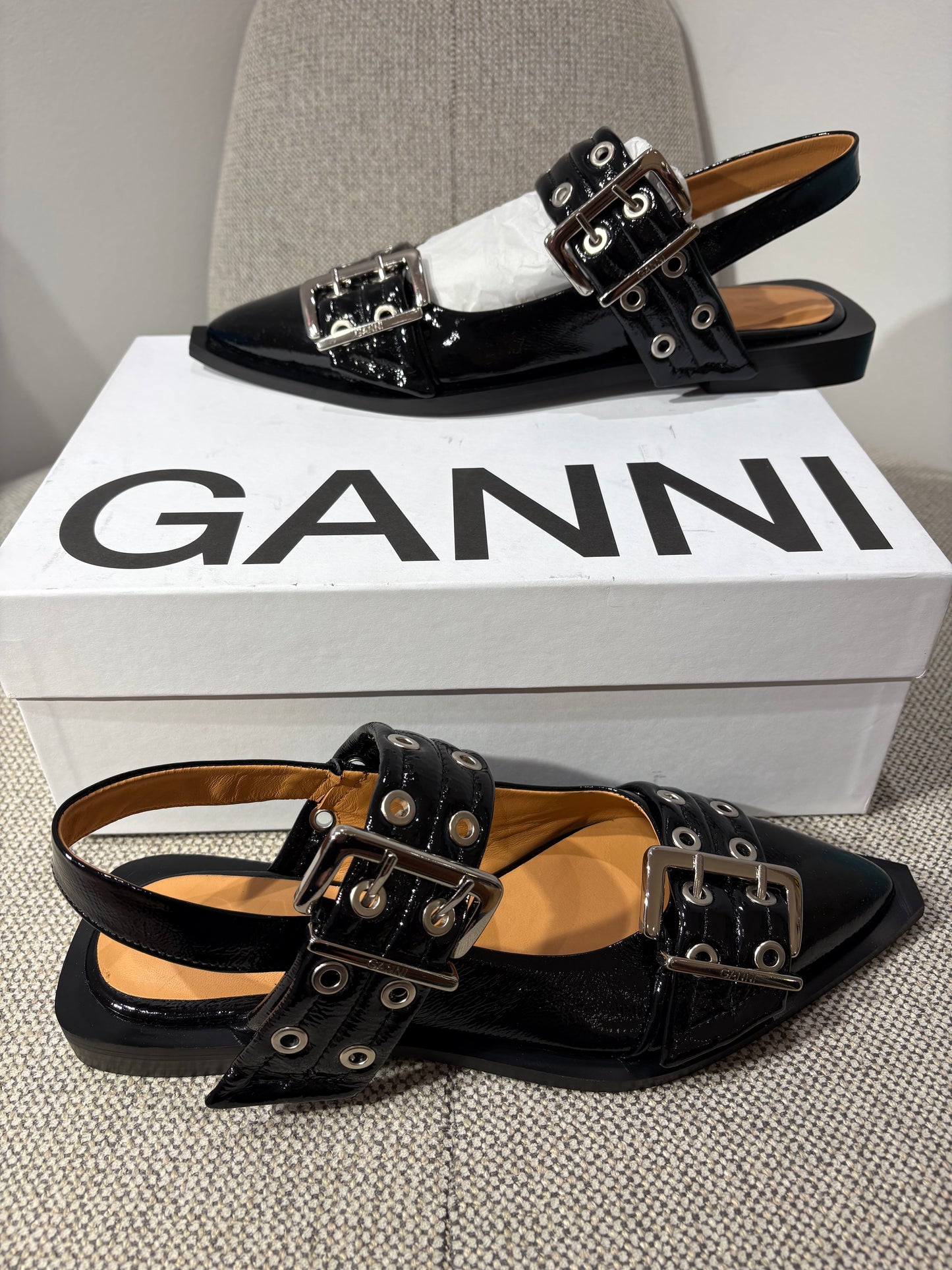 Slingbacks GANNI