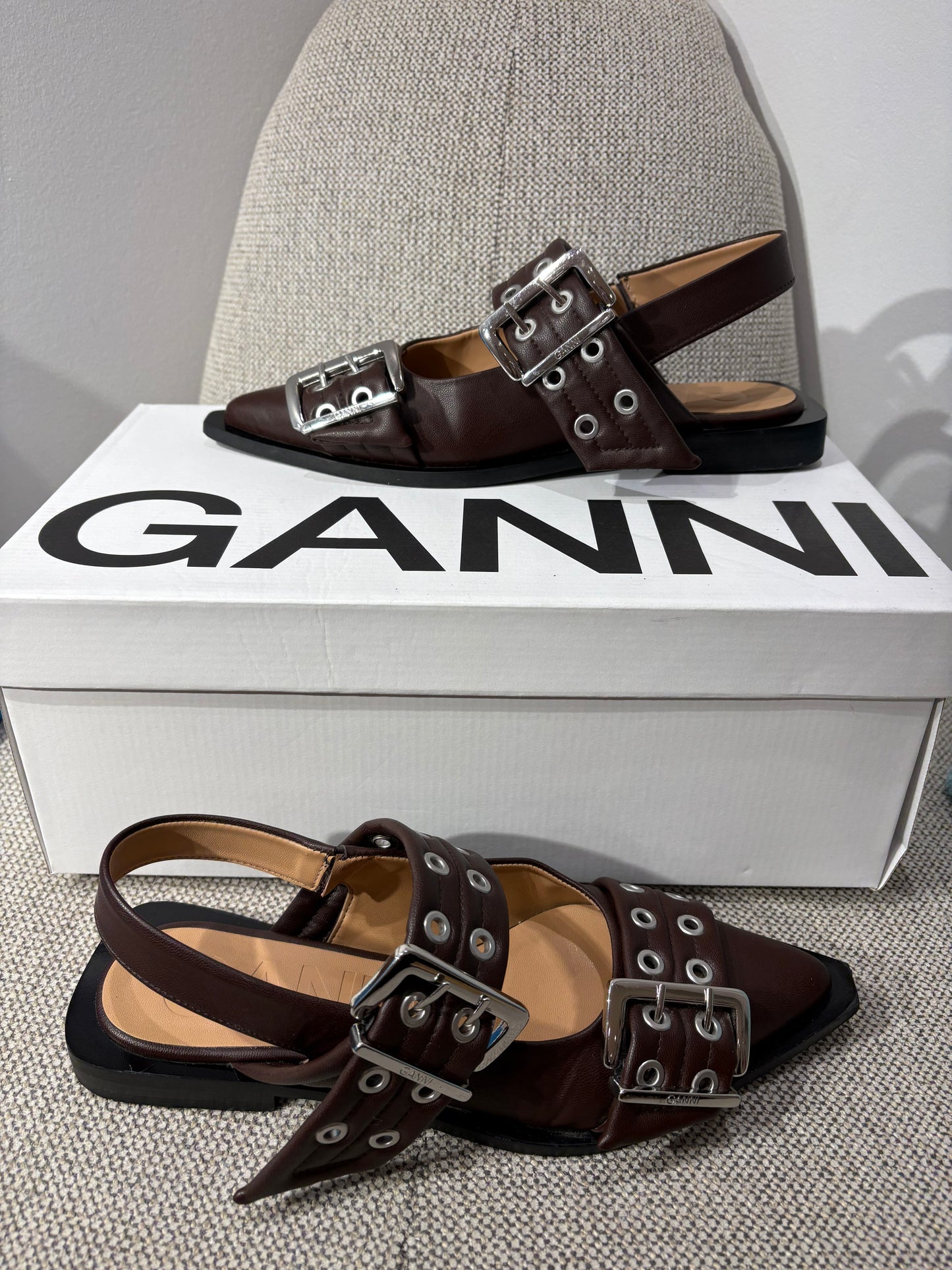 Slingbacks GANNI