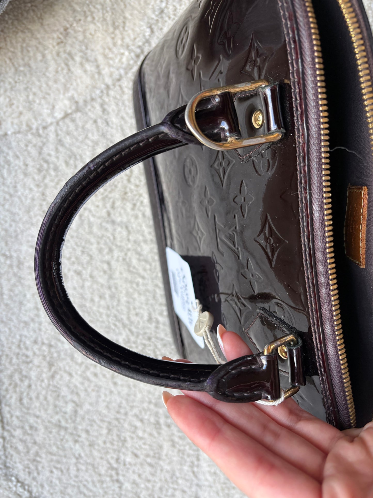 Sac Alma Louis Vuitton vernis
