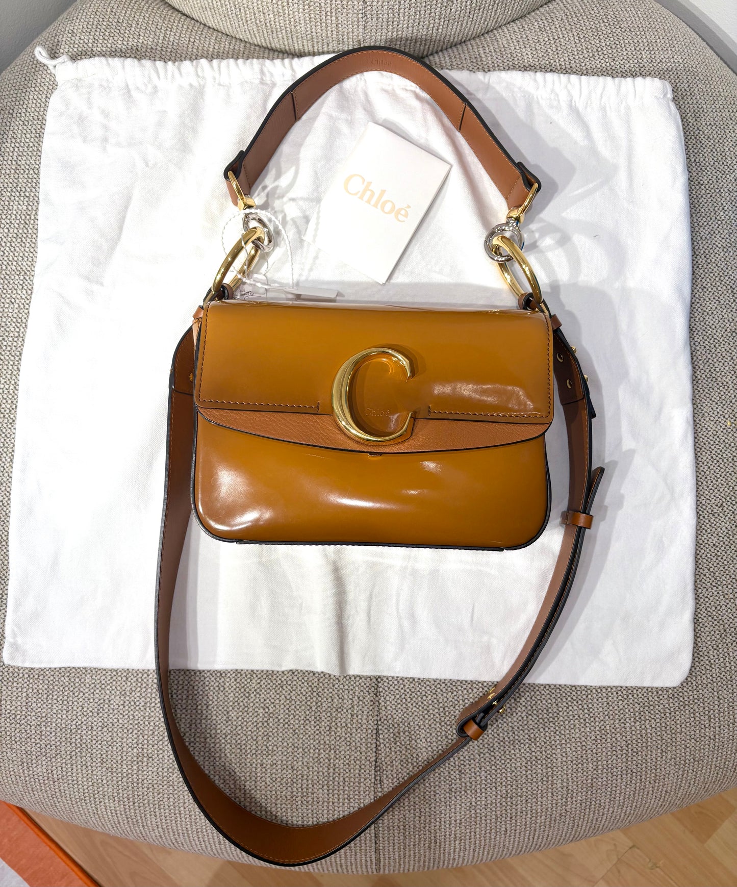 Sac chloé C double porté