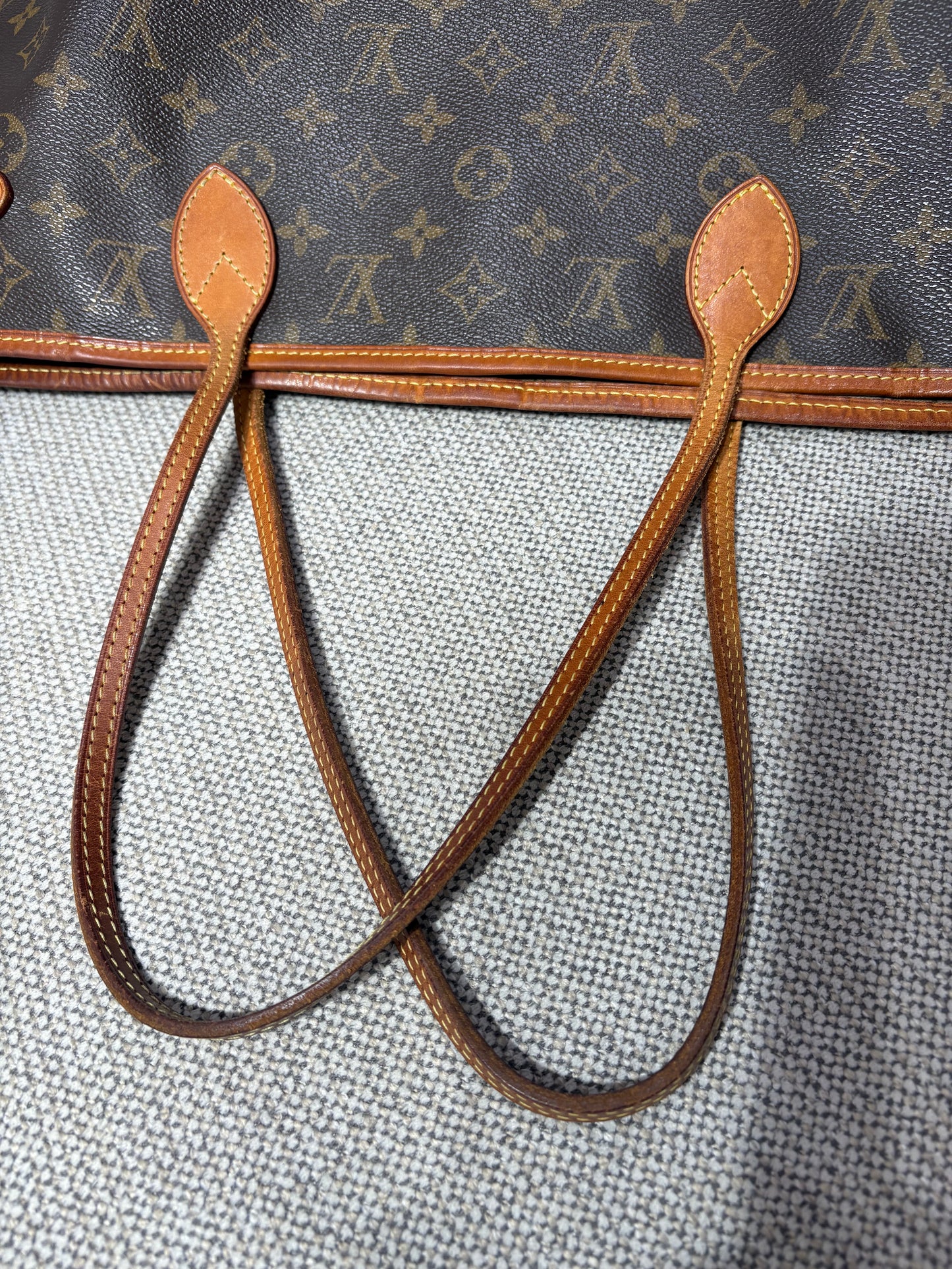 Sac Louis Vuitton Neverfull MM Monogram – Toile iconique, Made in France (2018)