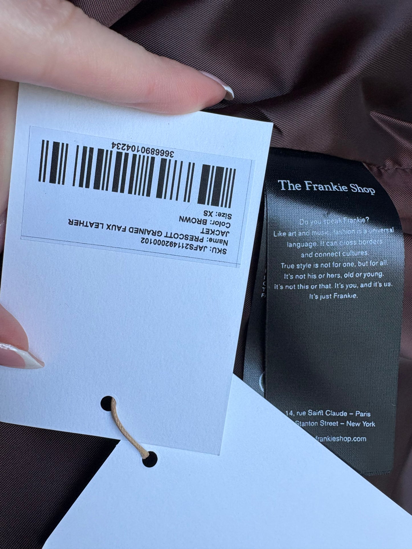 Manteau The Frankie Shop