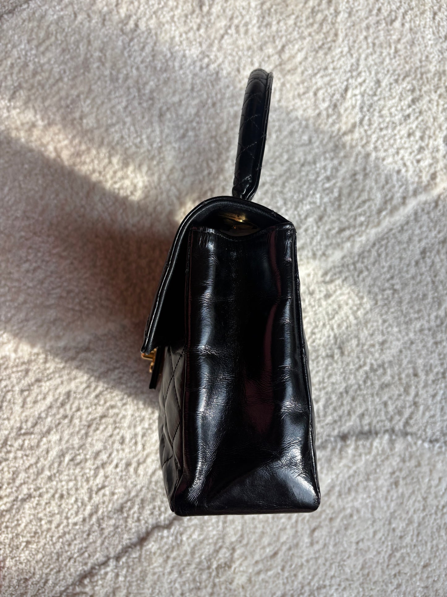 Sac CHANEL vintage top handle mini vintage