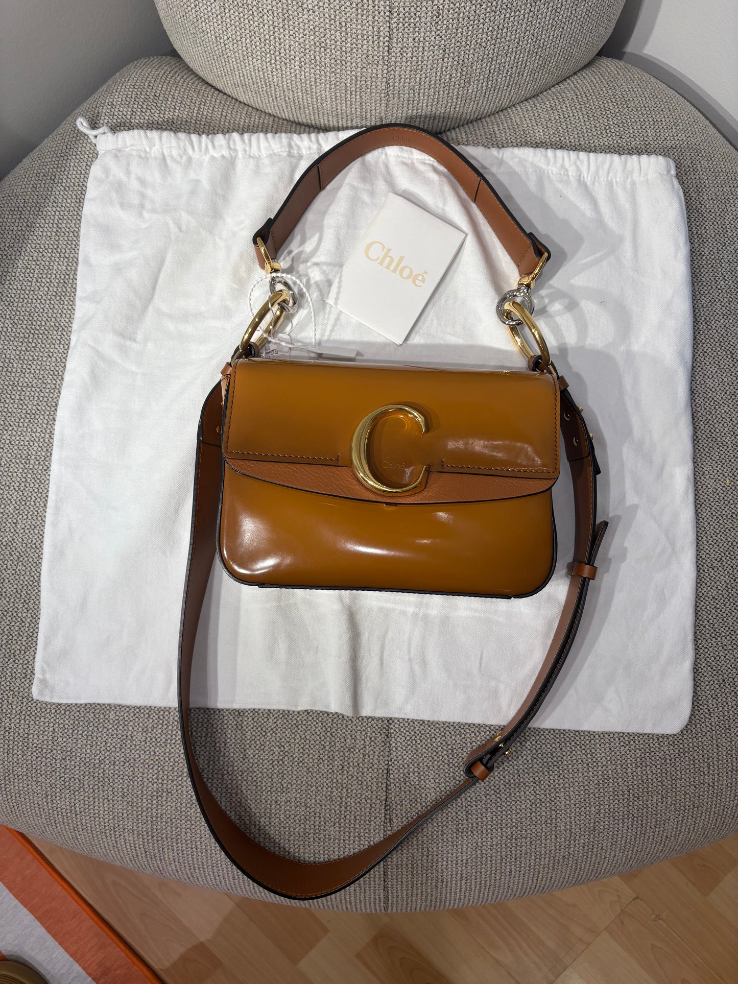 Sac chloé C double porté