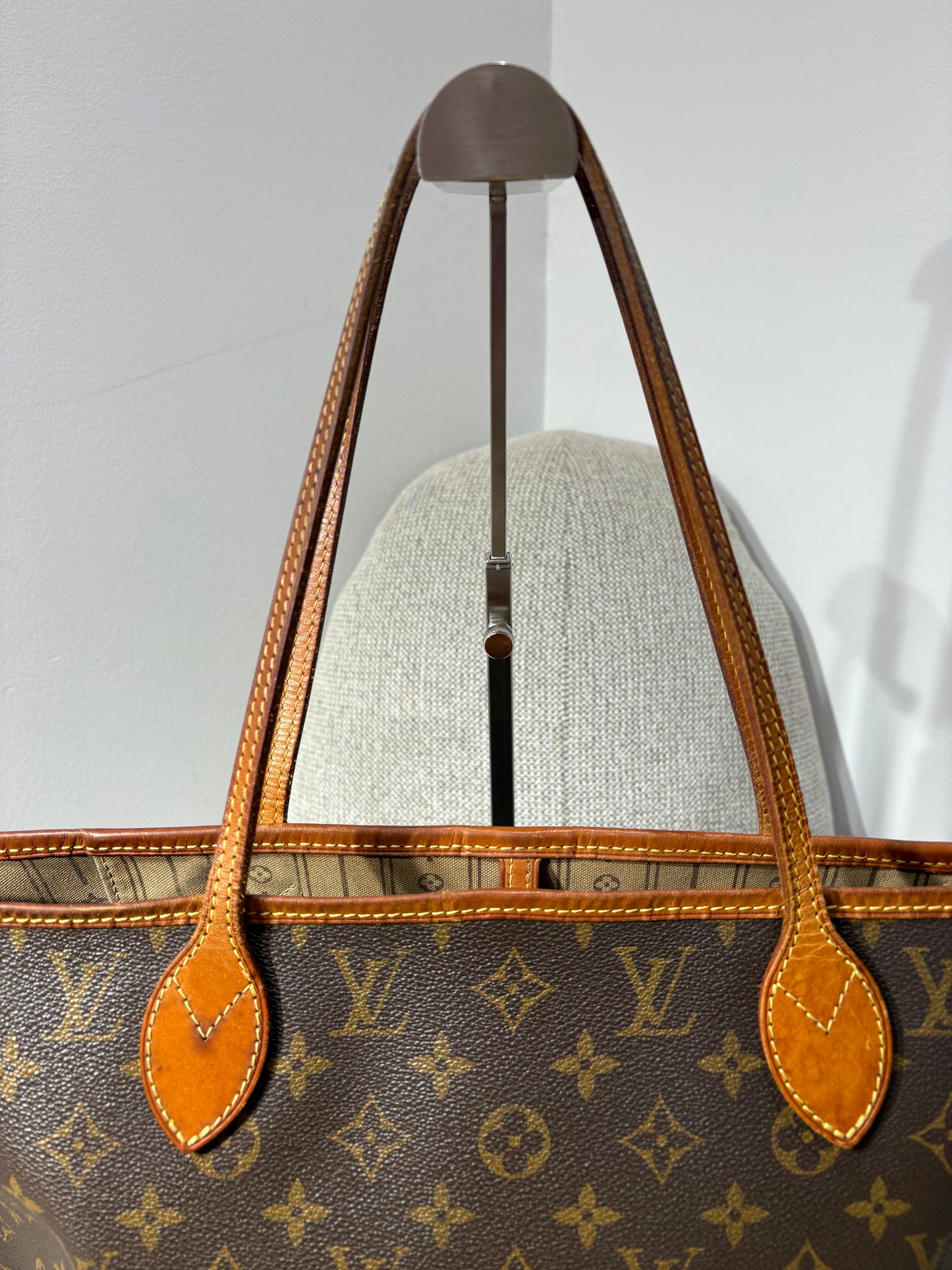 Sac Louis Vuitton Neverfull MM Monogram – Toile iconique, Made in France (2018)