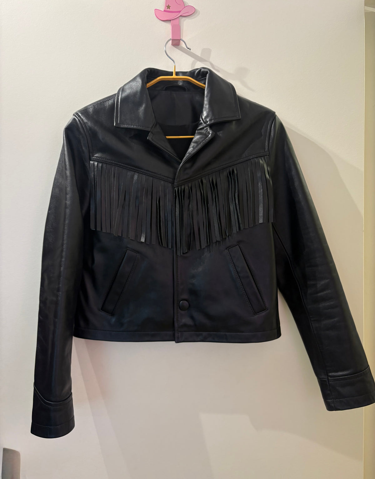Veste en cuir Ami