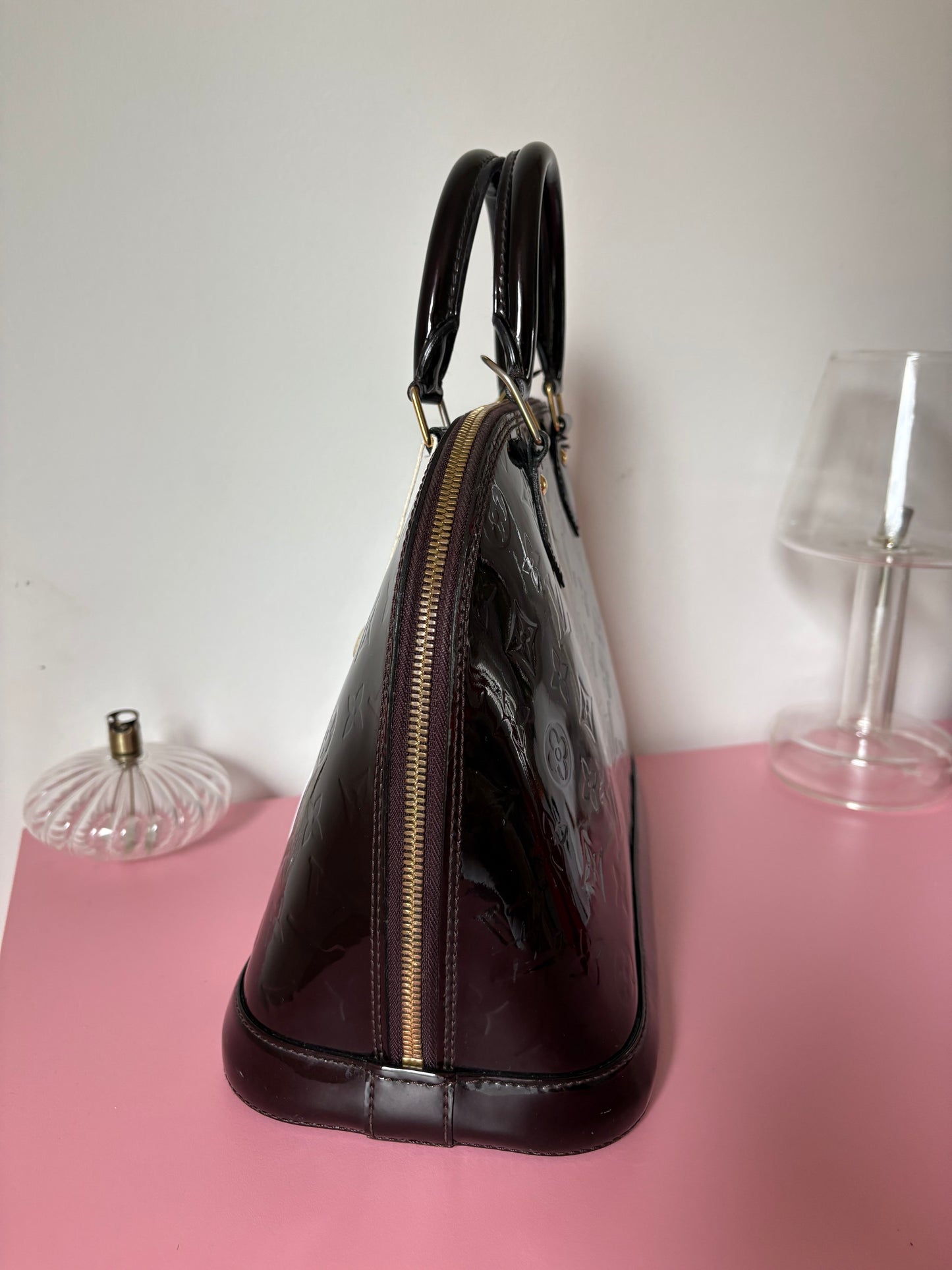 Sac Alma Louis Vuitton vernis