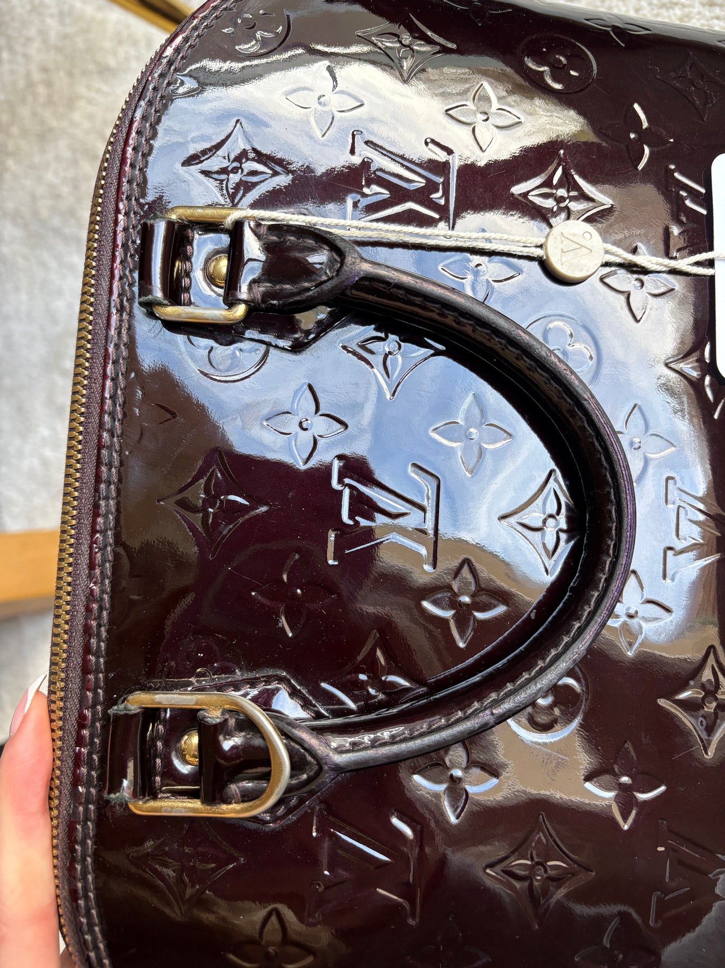 Sac Alma Louis Vuitton vernis