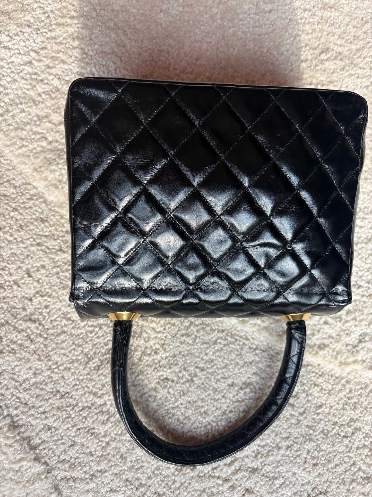 Sac CHANEL vintage top handle mini vintage