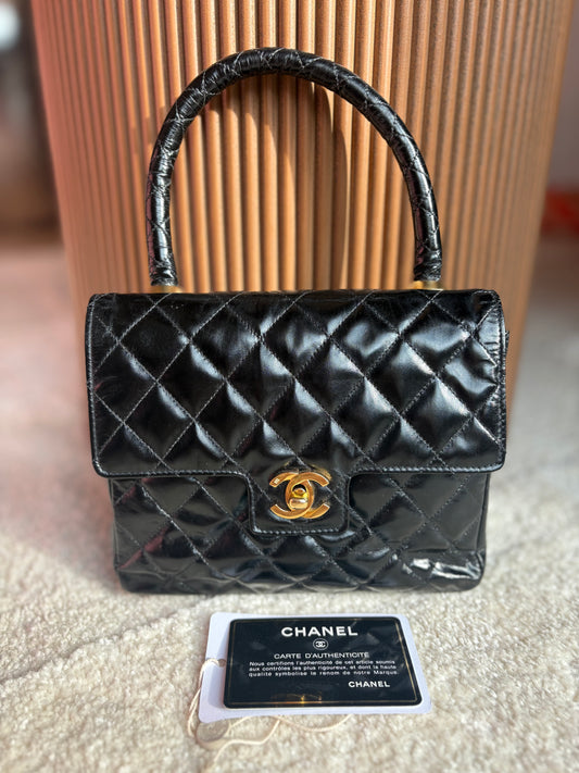 Sac CHANEL vintage top handle mini vintage