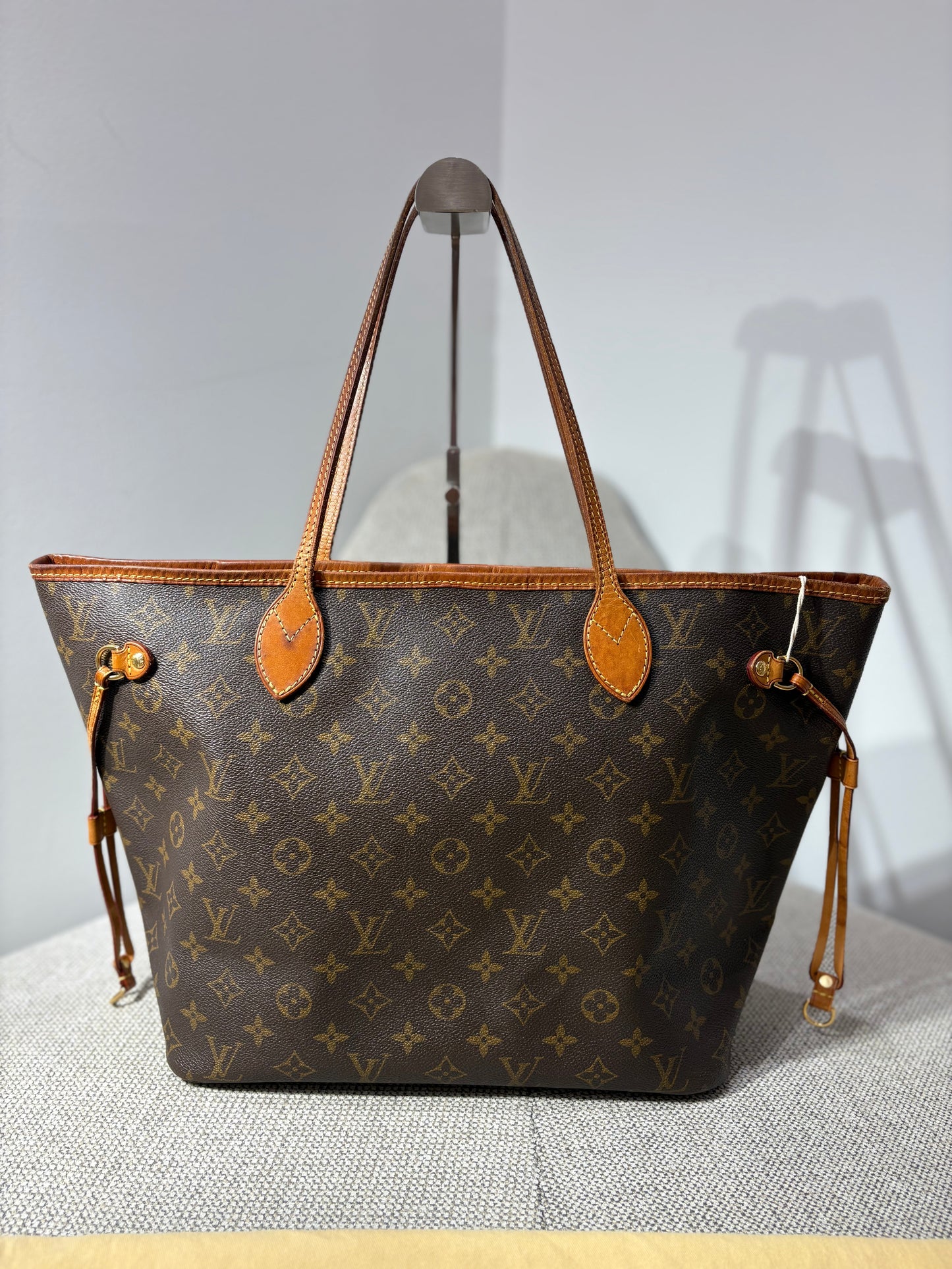 Sac Louis Vuitton Neverfull MM Monogram – Toile iconique, Made in France (2018)