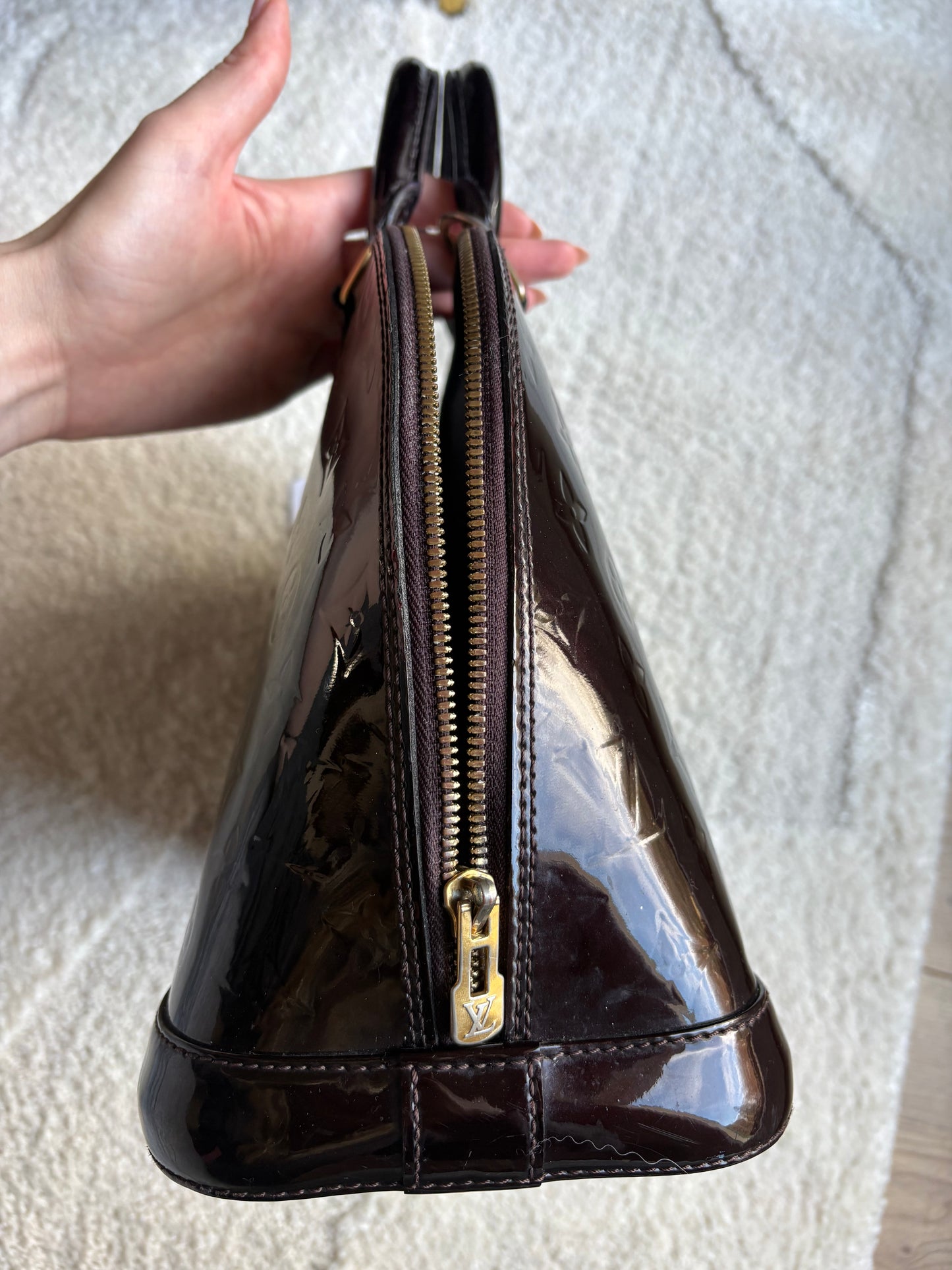 Sac Alma Louis Vuitton vernis