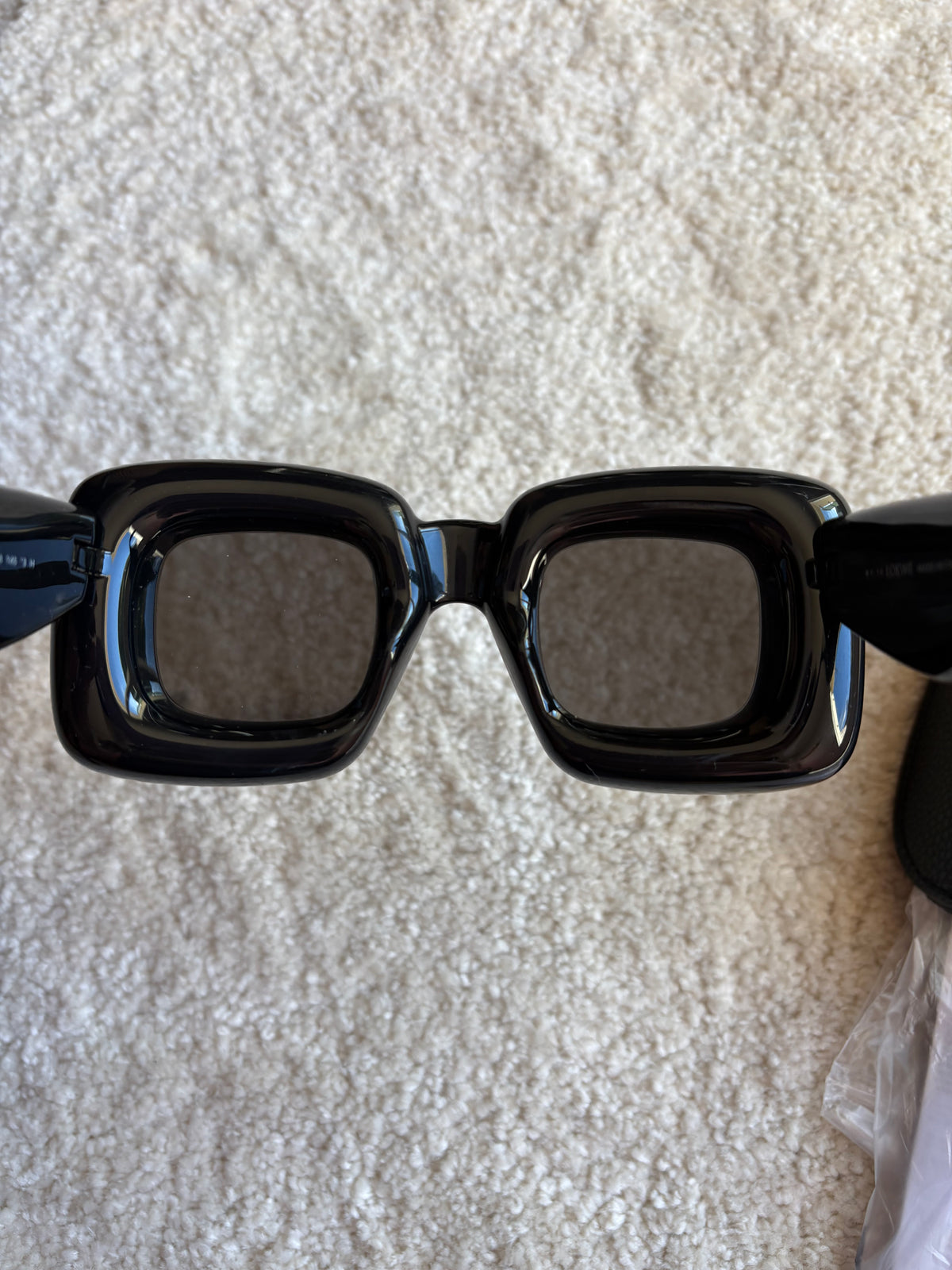 Loewe – Lunettes de soleil Inflate noires