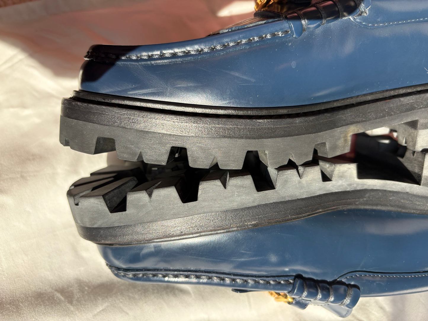 Céline Loafers Margaret Triomphe bleu marine T37