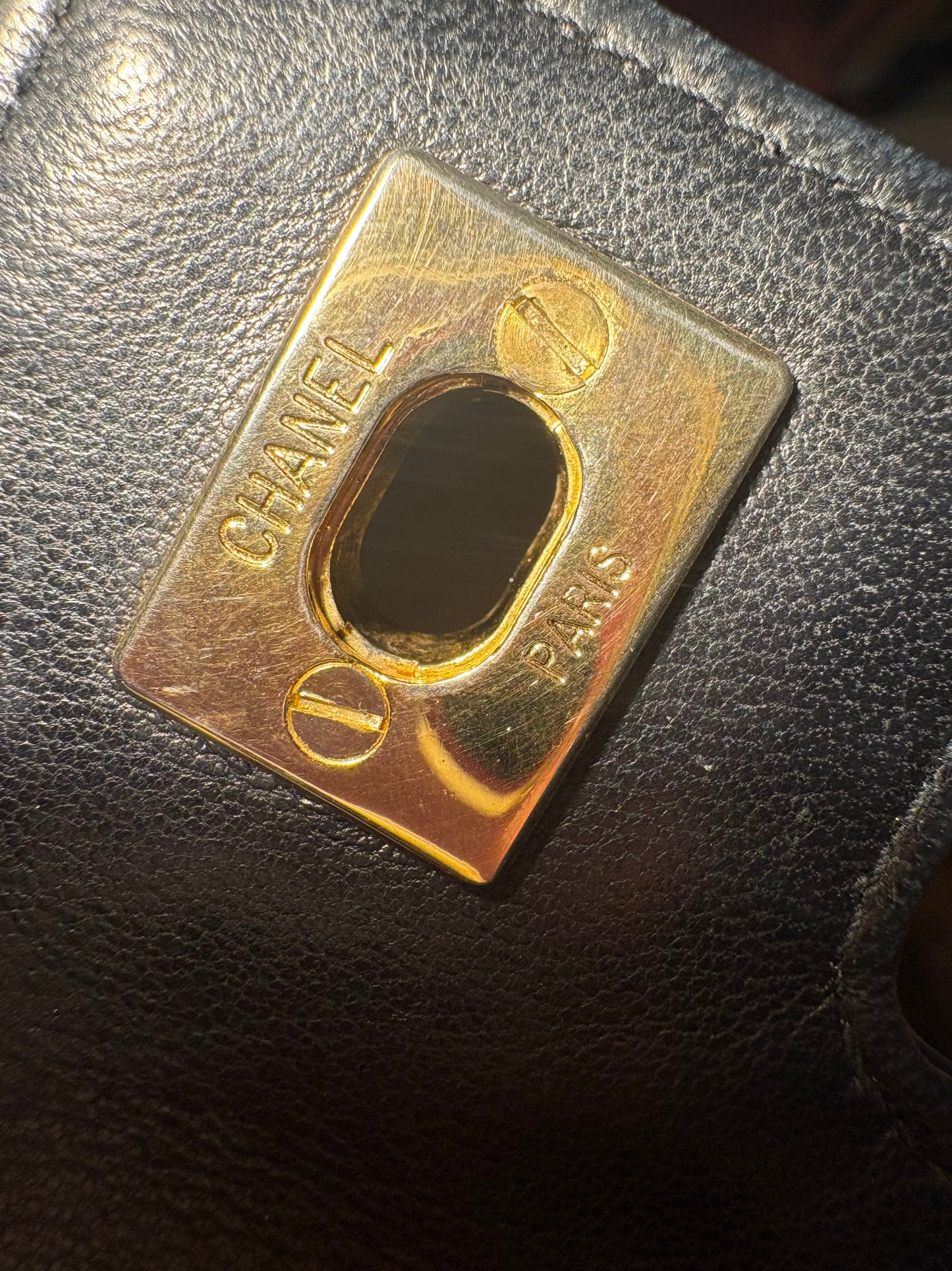 Sac CHANEL vintage top handle mini vintage