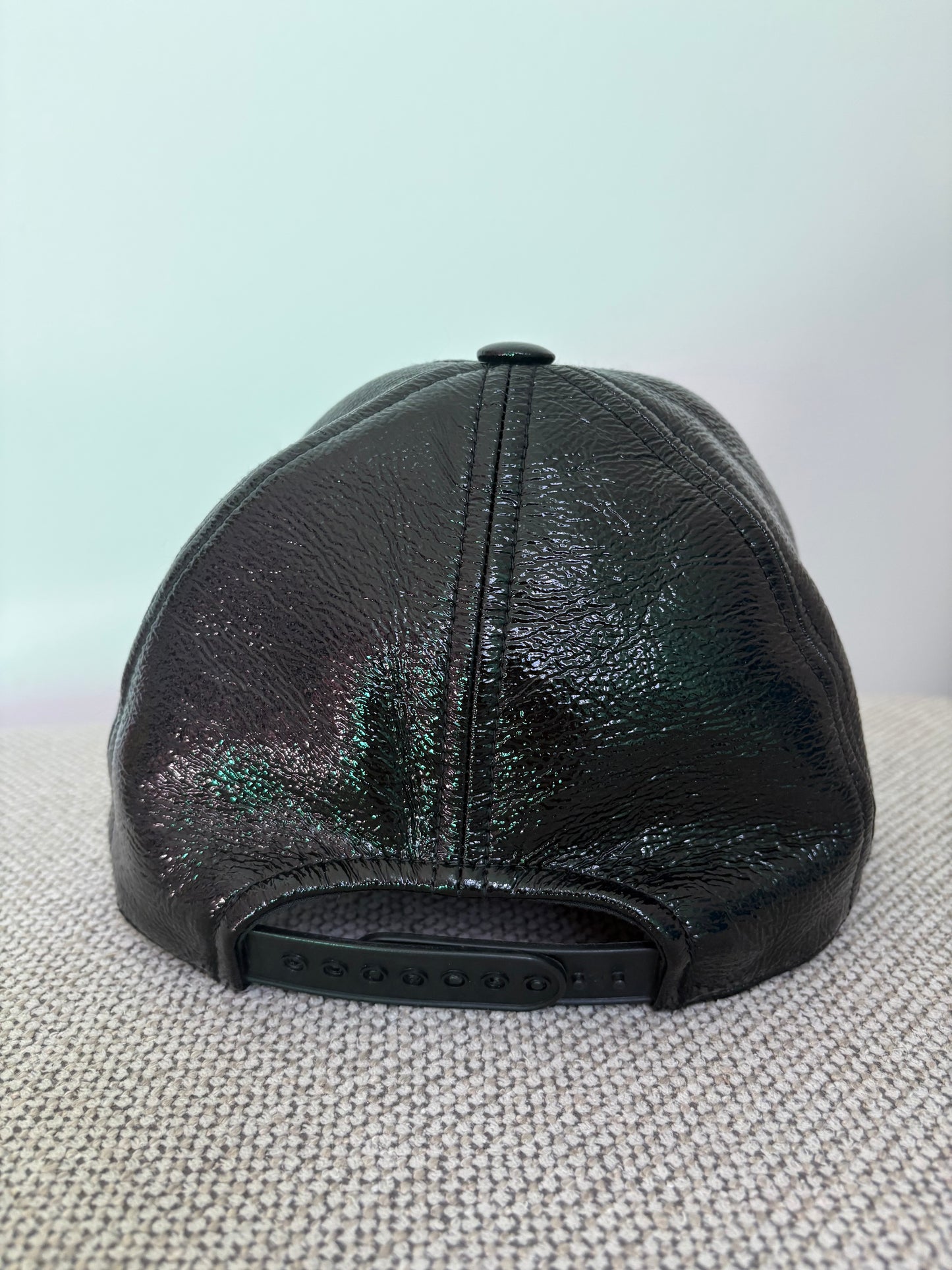 Casquette Courrèges Réédition Vinyl noire