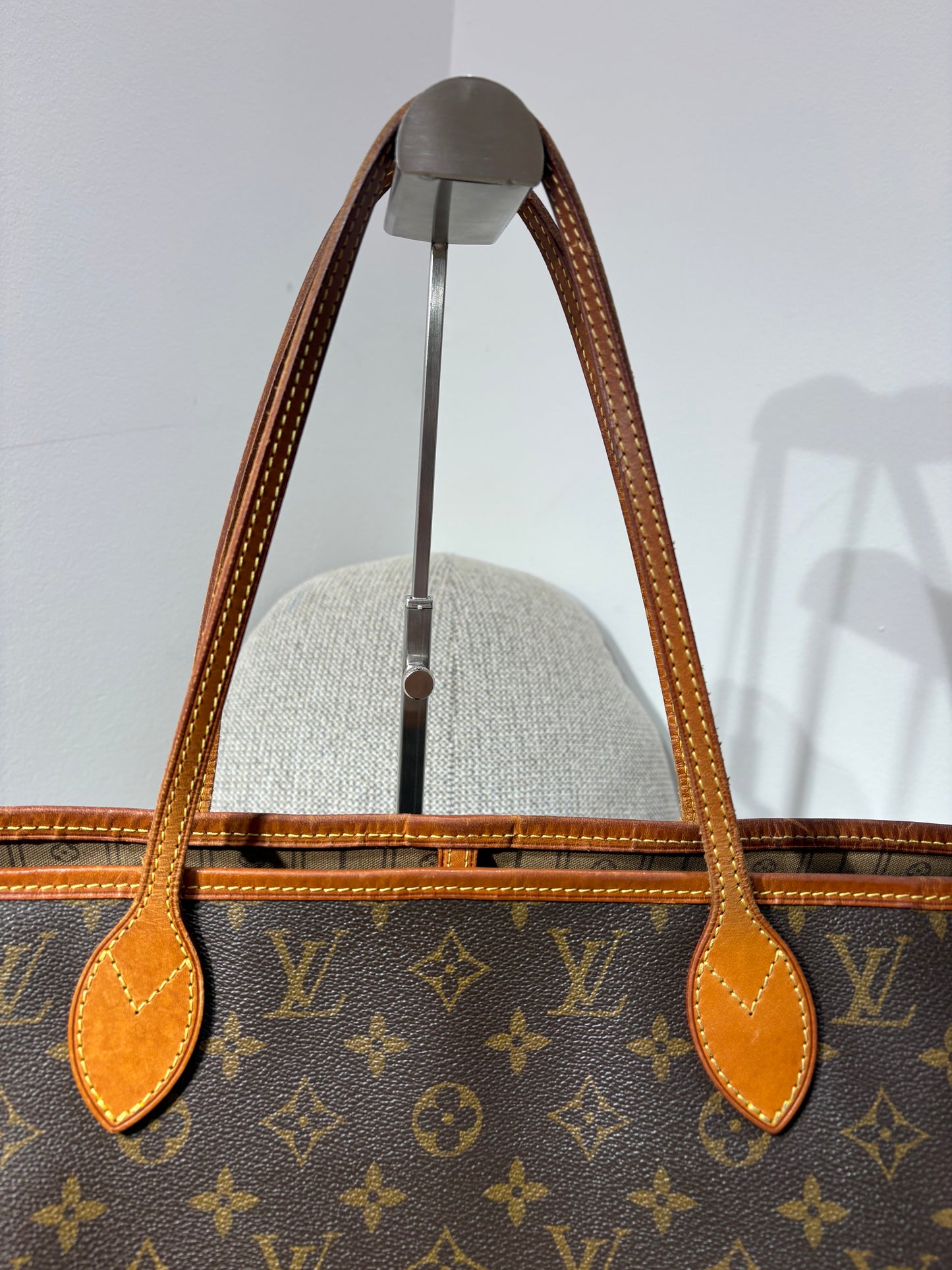 Sac Louis Vuitton Neverfull MM Monogram – Toile iconique, Made in France (2018)