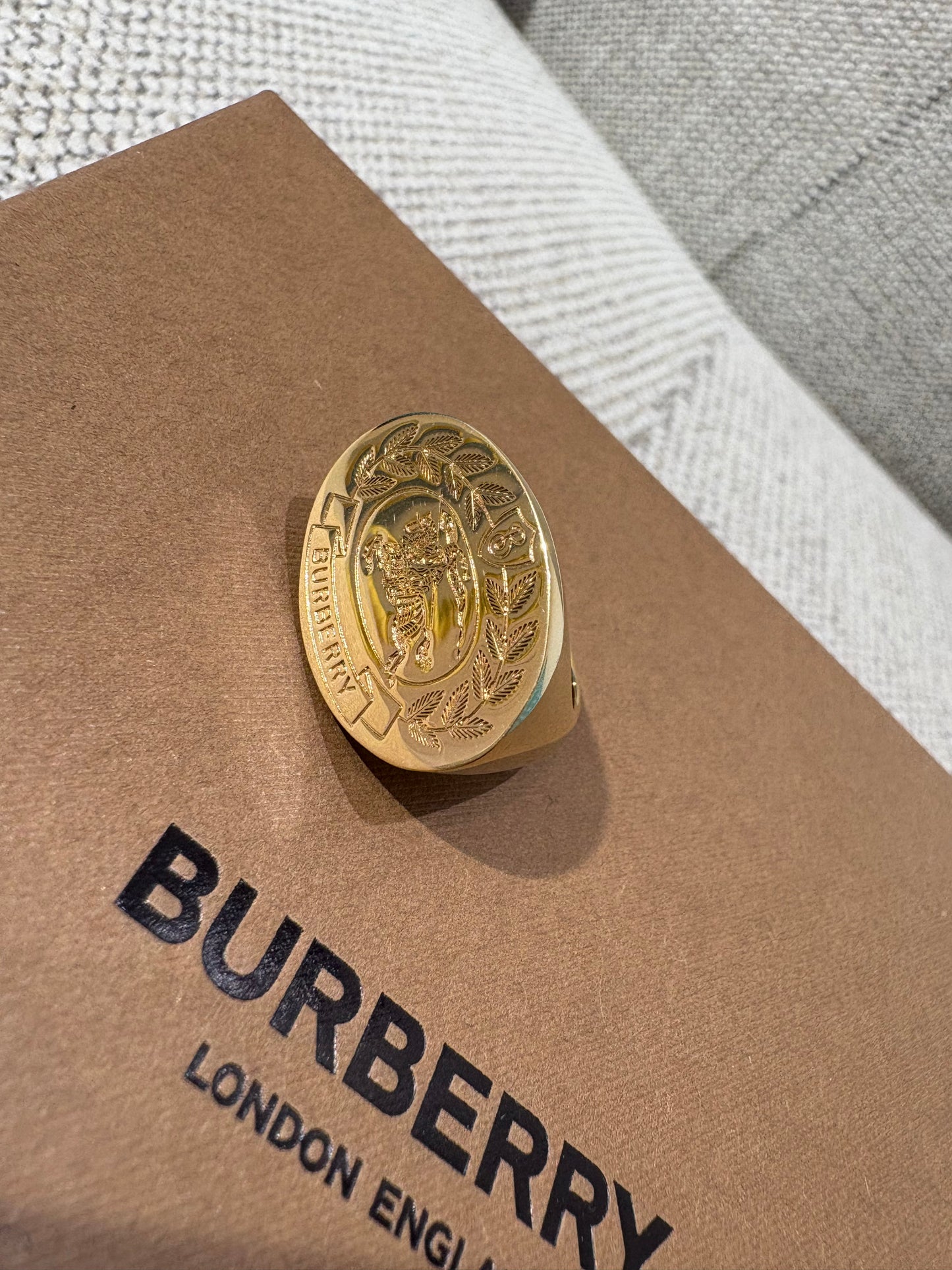 Bague Burberry