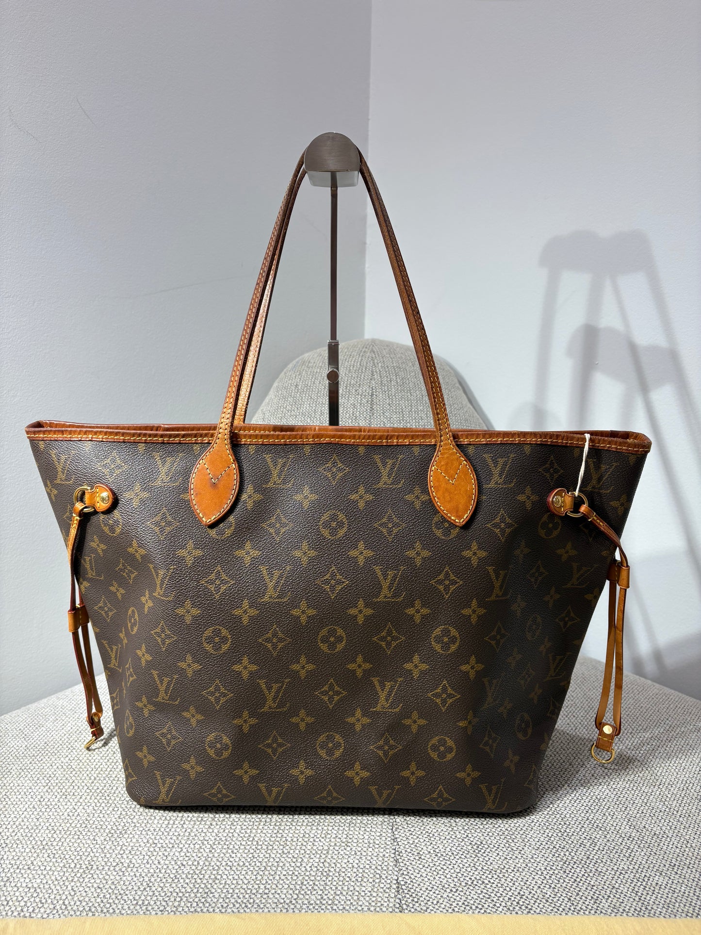Sac Louis Vuitton Neverfull MM Monogram – Toile iconique, Made in France (2018)