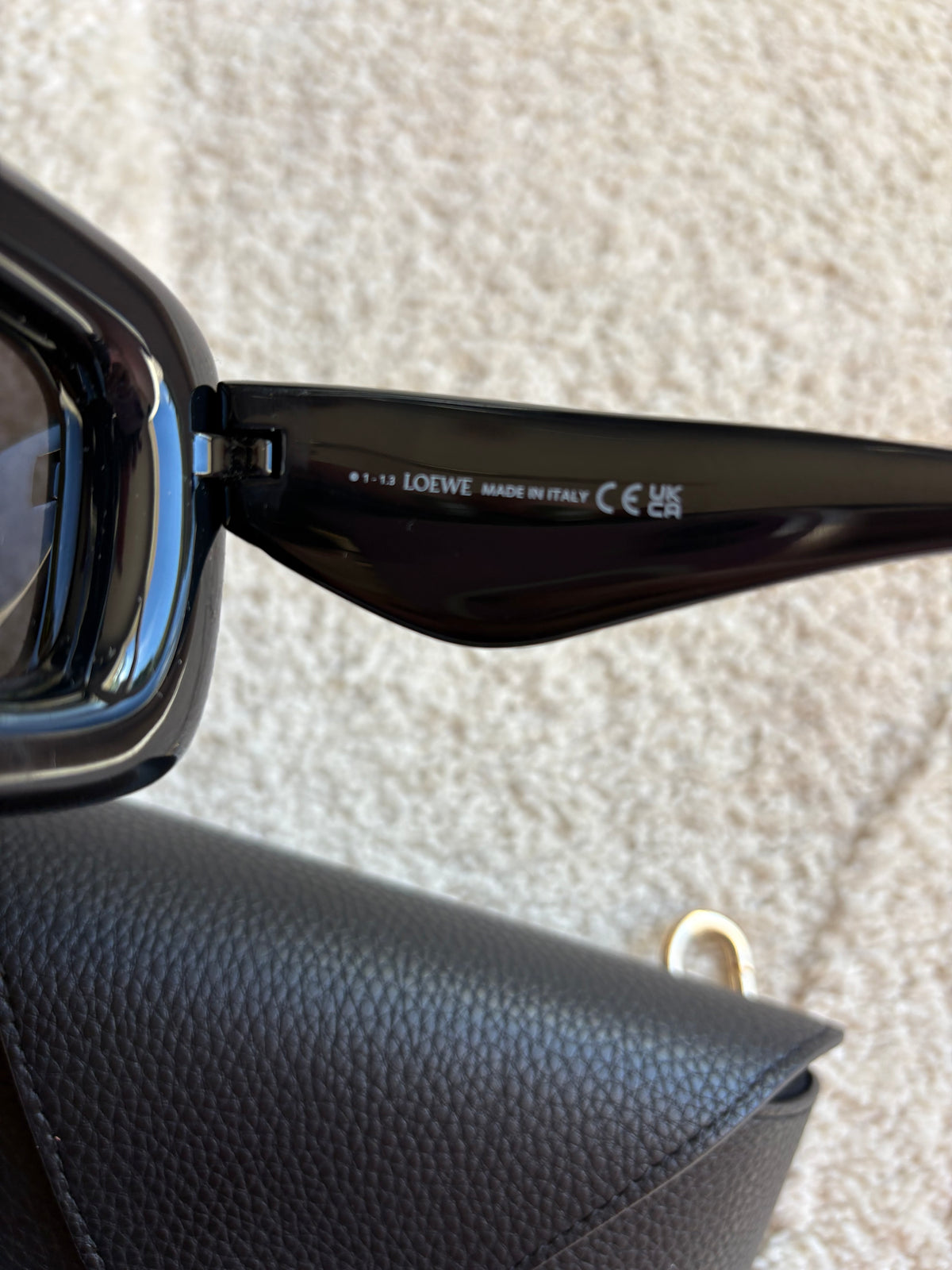 Loewe – Lunettes de soleil Inflate noires