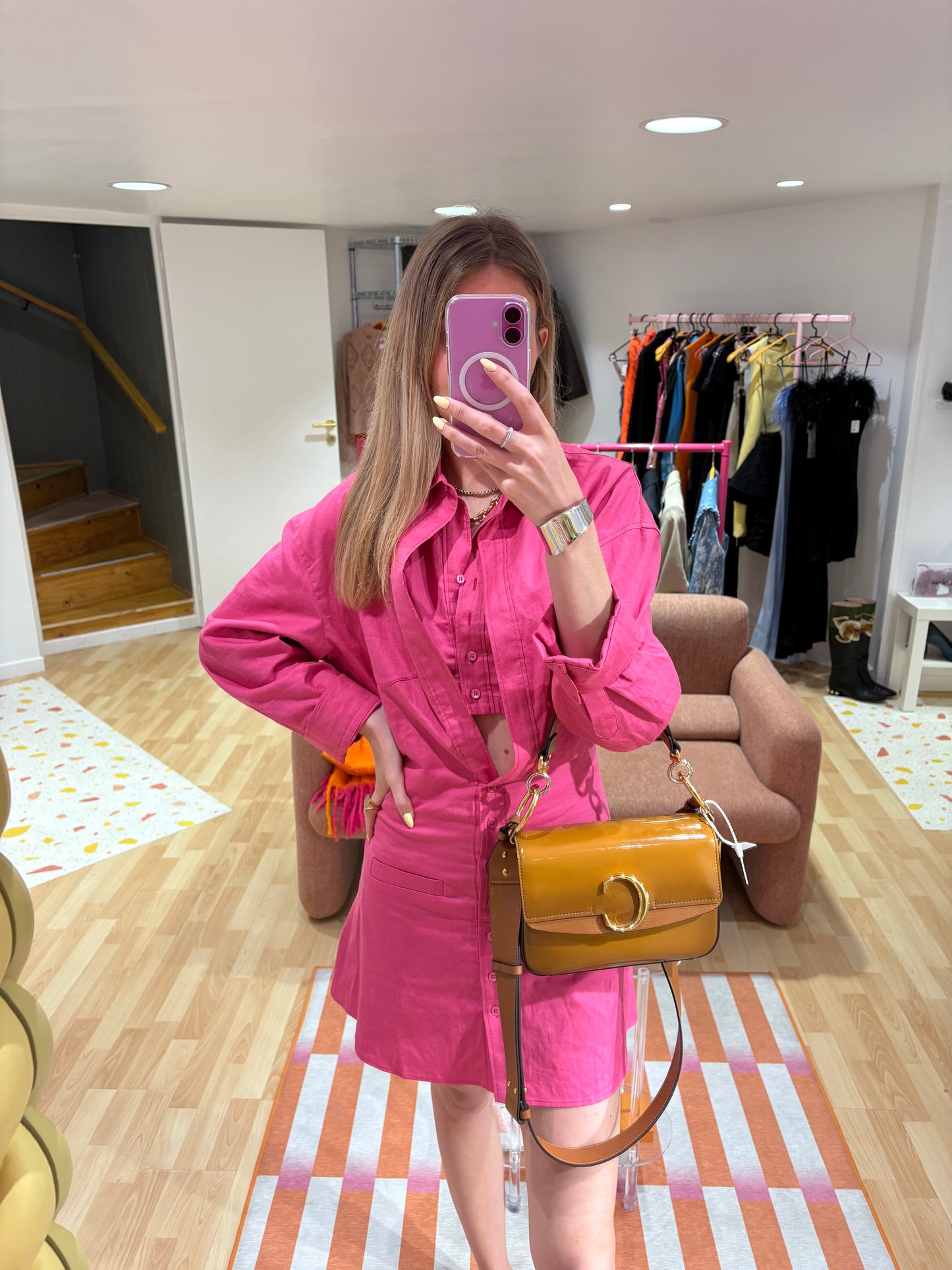 Sac chloé C double porté