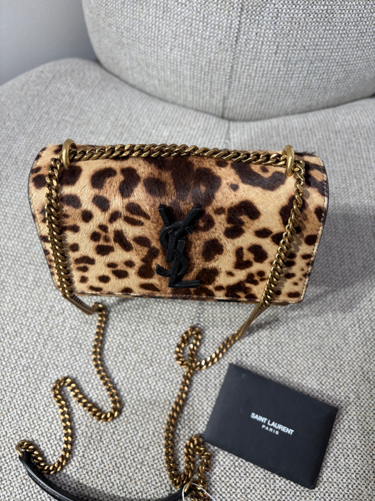 sac saint laurent léopard