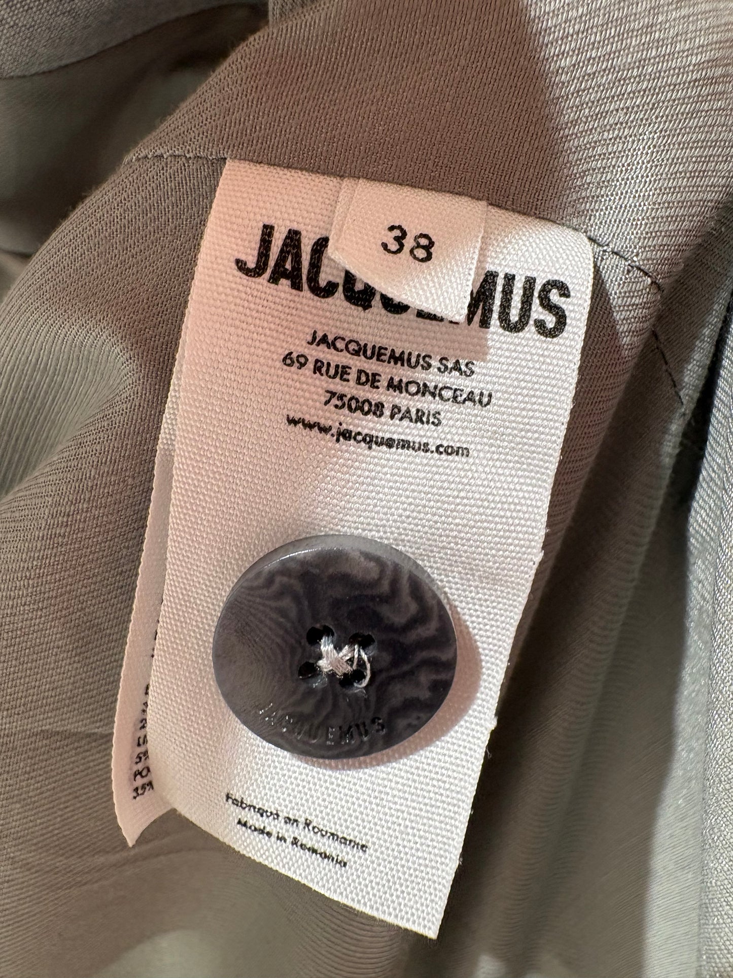 Jacquemus – Blazer La veste D’Homme avec pinces – Gris clair